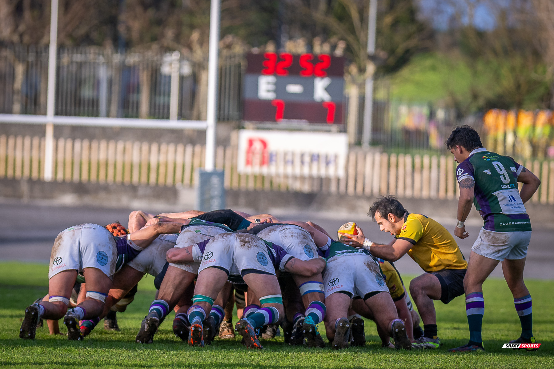 Pablo NOLASCO PEREZ -  Getxo Artea Rugby Taldea - Club Rugby Málaga - Rugby - FER 2024 - DHB - Getxo RT (52) vs (10) CR Malaga (#FER24DGBGETMAL02) Photo by: Fredy Monfoto | Siuxy Sports 2024-02-10
