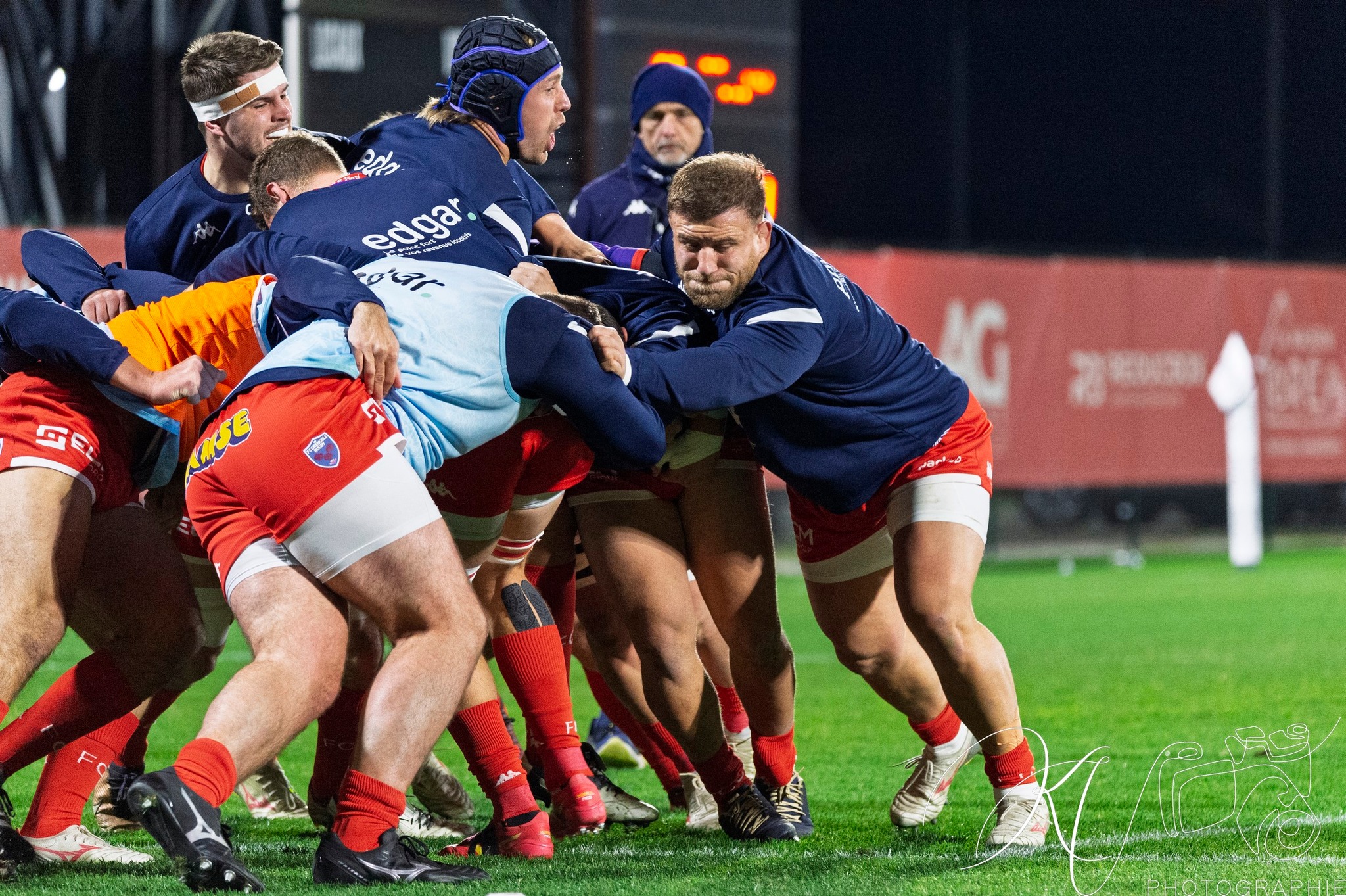  Stade niçois - FC Grenoble Rugby - Rugby - FFR 2024 Fed2 - Stade Niçois (18) vs (49) Grenoble Rugby (#FFR24FsSTGFC12) Photo by: Karine Valentin | Siuxy Sports 2024-12-20