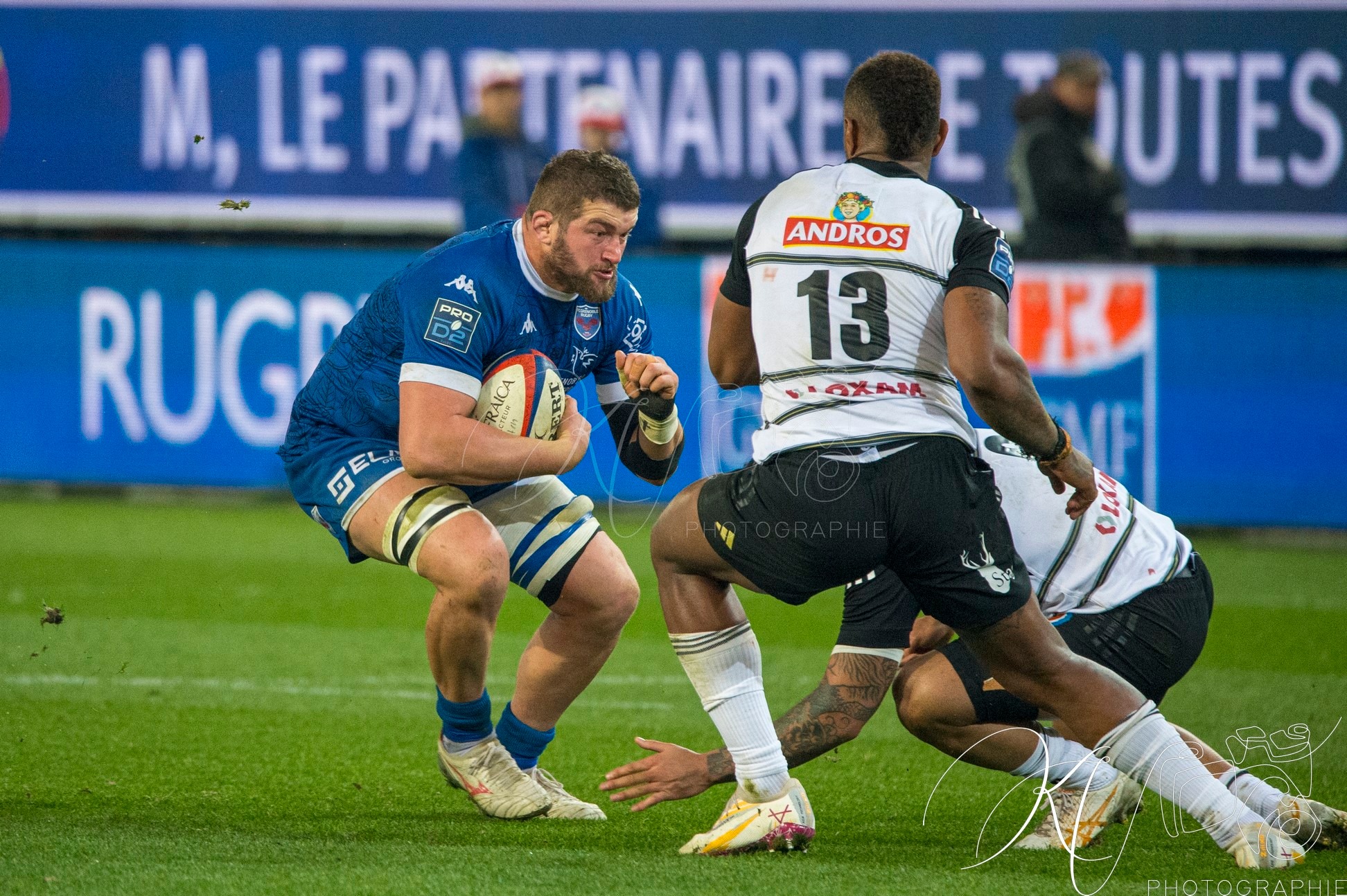  FC Grenoble Rugby - CA Brive - Rugby - FFR 2024 Fed2 - FC Grenoble Rugby (34) vs (22) CA Brive (#FFR24F2FCGBRI12) Photo by: Karine Valentin | Siuxy Sports 2024-12-13