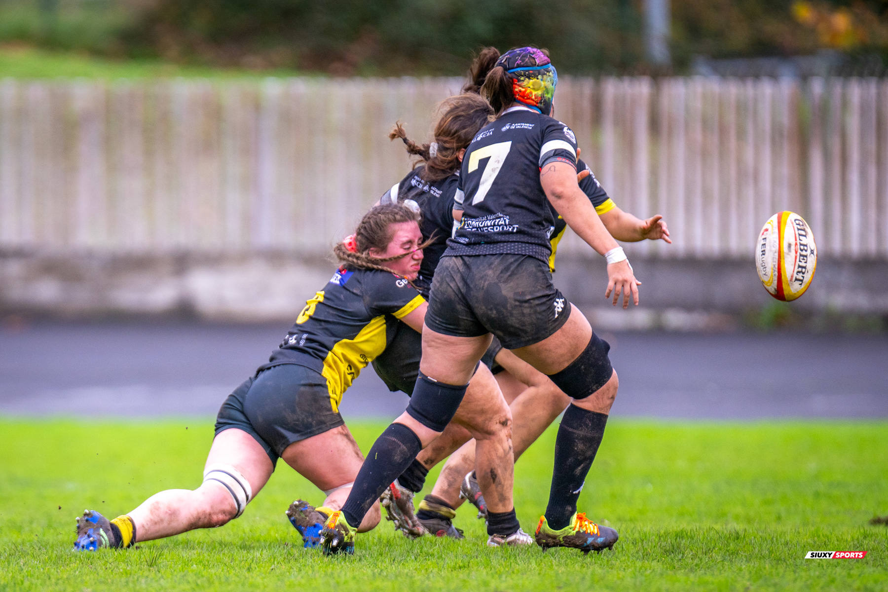  Getxo Artea Rugby Taldea - Rugby Turia - Rugby - FER 2023 - DHB F - Getxo Neskak Rt (25) vs (0) Rugby Turia (#FER23DHBGNRT12) Photo by: Fredy Monfoto | Siuxy Sports 2023-12-10