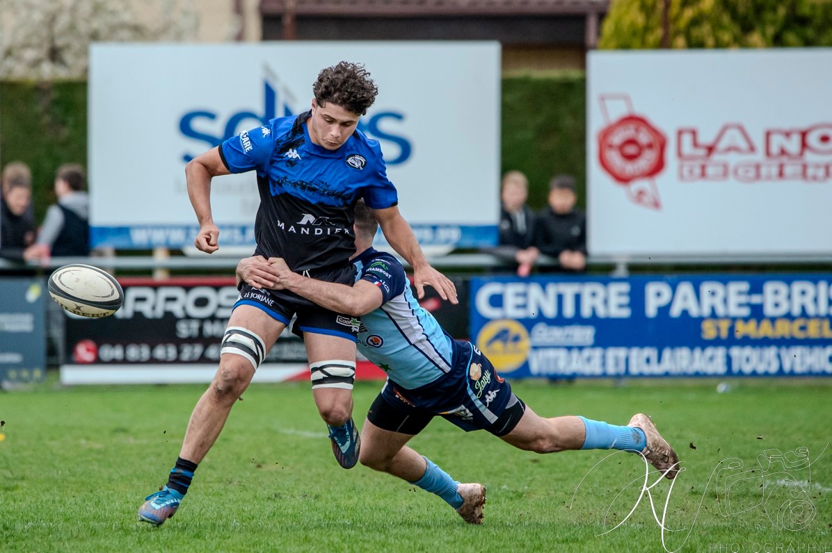  Saint-Marcellin Sports - US Vinay - Rugby - FFR 2024 Fed2 - SMS (13) vs (19) US Vinay (#FFR24F2SMSUSV03) Photo by: Karine Valentin | Siuxy Sports 2024-03-31