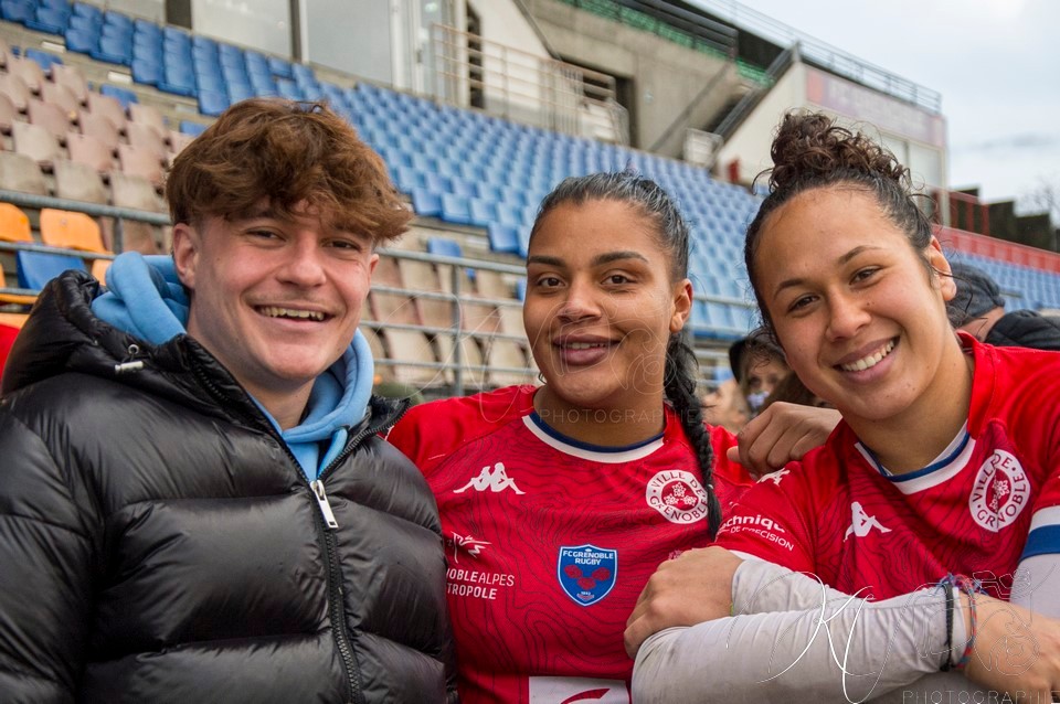  FC Grenoble Rugby - Stade Toulousain - Rugby - FFR 2024 - Élite 1 Fém - FC Grenoble (15) vs (15) Stade Toulousain RF (#FFR24E1FFCGST12) Photo by: Karine Valentin | Siuxy Sports 2024-12-07