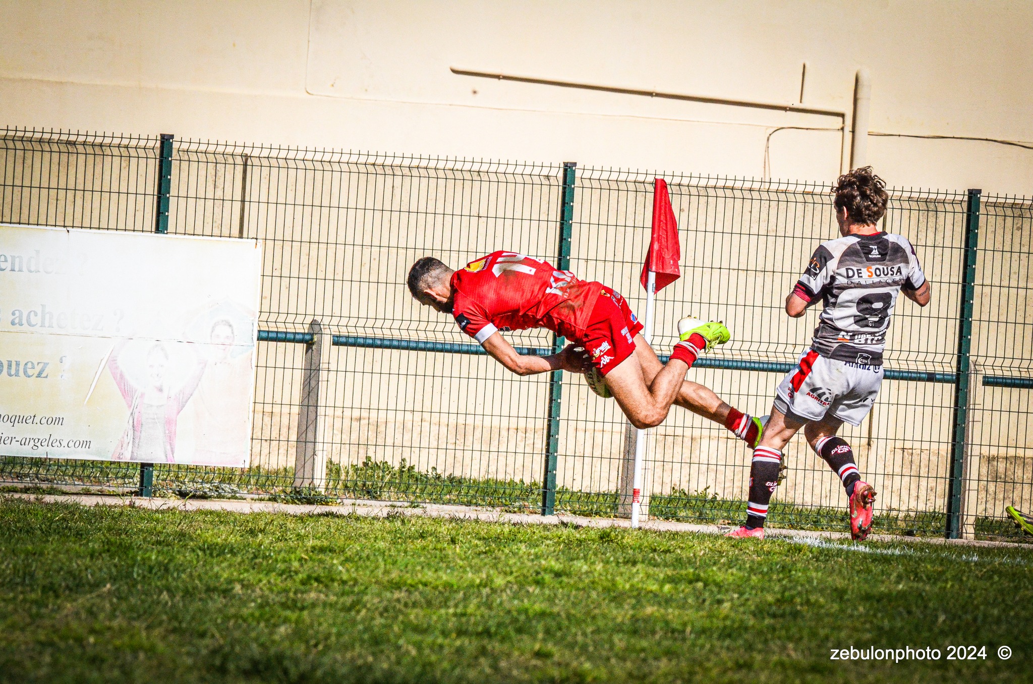  Étoile Sportive Catalane - Football Club Villefranchois - Lauragais - Rugby - FFR -  Fed 2 2024 - Etoile Sportive Catalane vs FC Villefranchois (#FFR24F2ESCFCV03) Photo by: Photo Zebulon | Siuxy Sports 2024-03-23