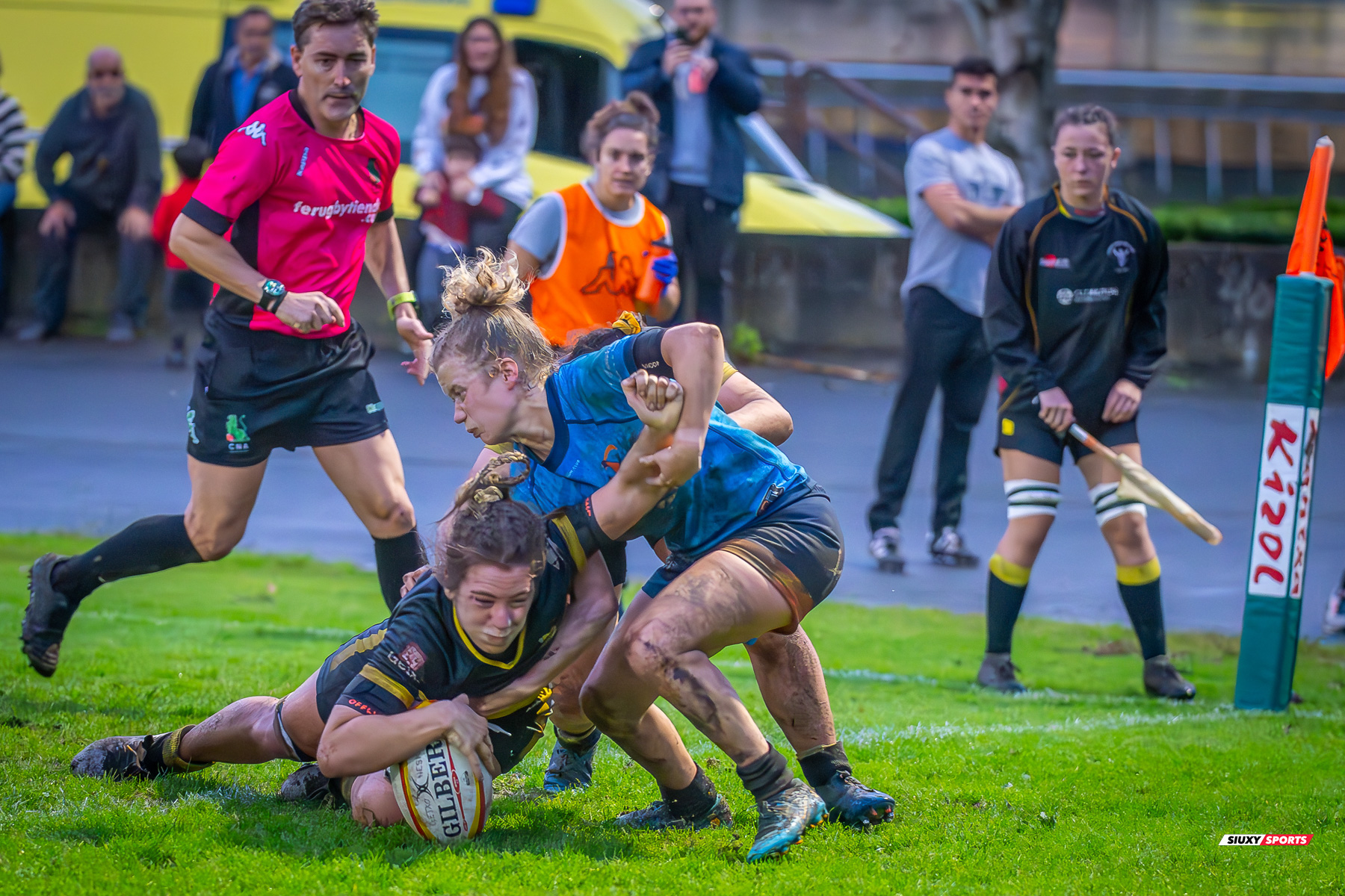  Getxo Artea Rugby Taldea - PRB FLOR DE ESCOCIA UBU - Rugby - FER 2023 - DHB F - Getxo Neskak Rt (31) vs (5) PRB Flor de Escocia (#FER23DHBGNFDE11) Photo by: Fredy Monfoto | Siuxy Sports 2023-11-11