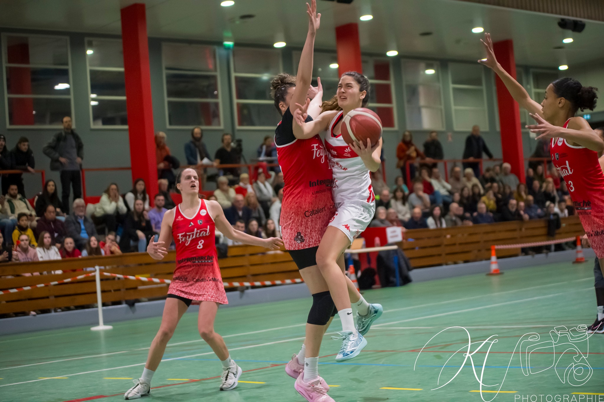  BC Tronche Meylan - Feytiat Basket 87 - Basketball - LF2 2024 - BCTM (80) vs (56) Feytiat (#FFBBLF224BCTFEY01) Photo by: Karine Valentin | Siuxy Sports 2024-01-20
