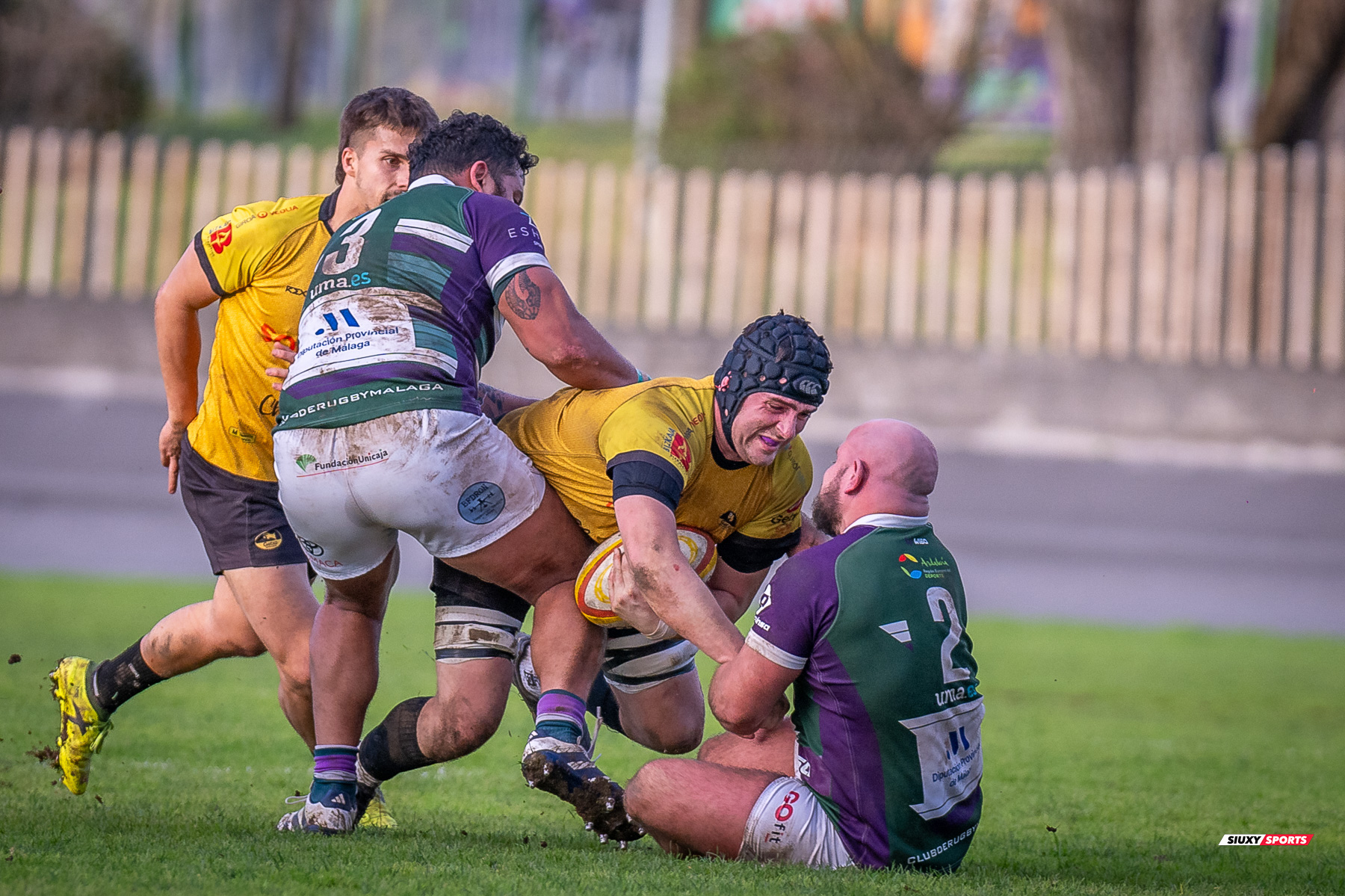 Juan Cruz RODRIGUEZ HERRERA -  Getxo Artea Rugby Taldea - Club Rugby Málaga - Rugby - FER 2024 - DHB - Getxo RT (52) vs (10) CR Malaga (#FER24DGBGETMAL02) Photo by: Fredy Monfoto | Siuxy Sports 2024-02-10