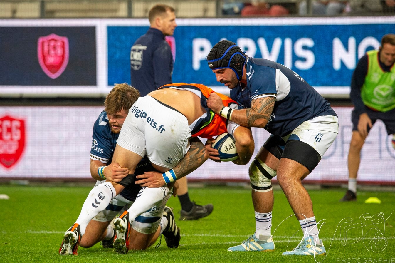  FC Grenoble Rugby - SU Agen - Rugby - FFR 2024 PRO D2 - Grenoble (37) vs (10) Agen (#PD224PD2GRSUA11) Photo by: Karine Valentin | Siuxy Sports 2024-11-01