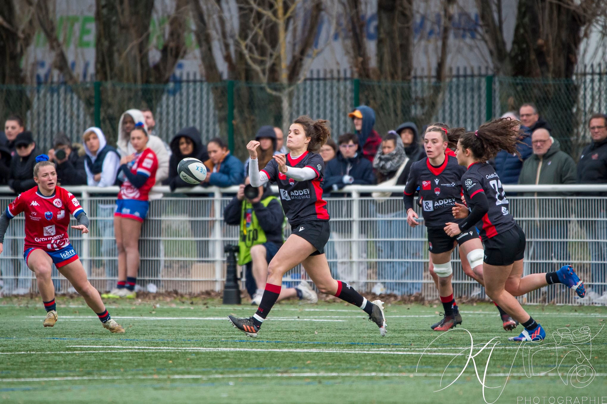  Lyon Olympique Universitaire - FC Grenoble Rugby - Rugby - Elite 1 2023 - Lyon O.U. (39) vs (14) FC Grenoble (#EL124LOUFCG02) Photo by: Karine Valentin | Siuxy Sports 2024-02-24
