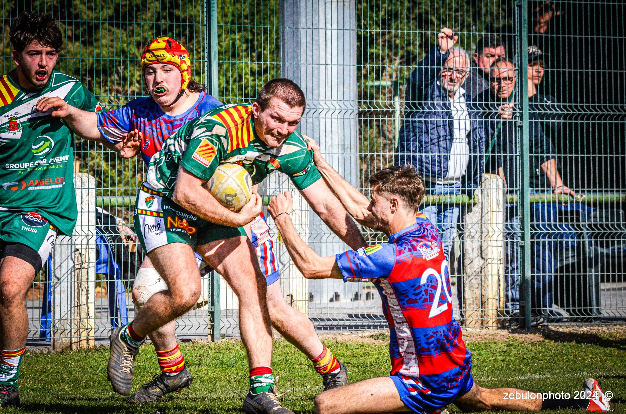  SCAR ESC-BAC - US Thuirinoise - Rugby - Fed3 2024 - SCAR ESC-BAC vs US Thuirinoise - R       (#F324SEBUSTR03) Photo by: Photo Zebulon | Siuxy Sports 2024-03-09