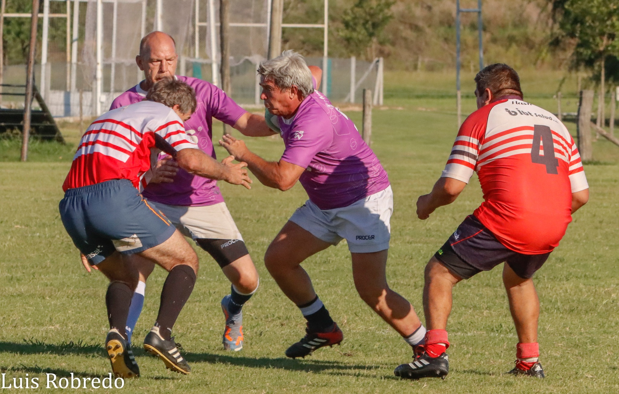  Areco Rugby Club - Club Champagnat - RugbyV - 6TO ENCUENTRO DE VETERANOS DEL ARECO RUGBY CLUB - Areco vs Champagnat (#2024ENCVETARCCHA03) Photo by: Luis Robredo | Siuxy Sports 2024-03-09