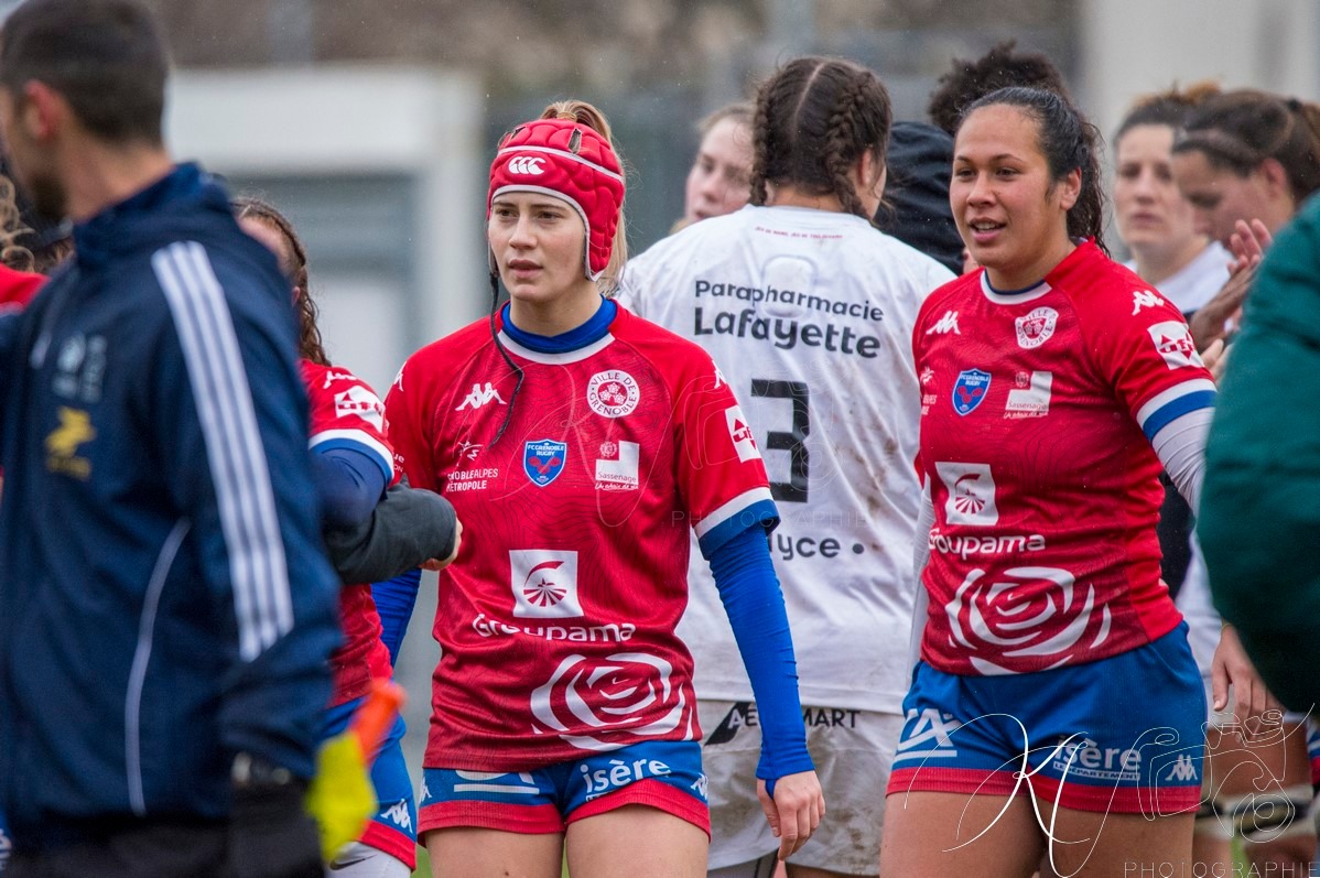  FC Grenoble Rugby - Stade Toulousain - Rugby - FFR 2024 - Élite 1 Fém - FC Grenoble (15) vs (15) Stade Toulousain RF (#FFR24E1FFCGST12) Photo by: Karine Valentin | Siuxy Sports 2024-12-07