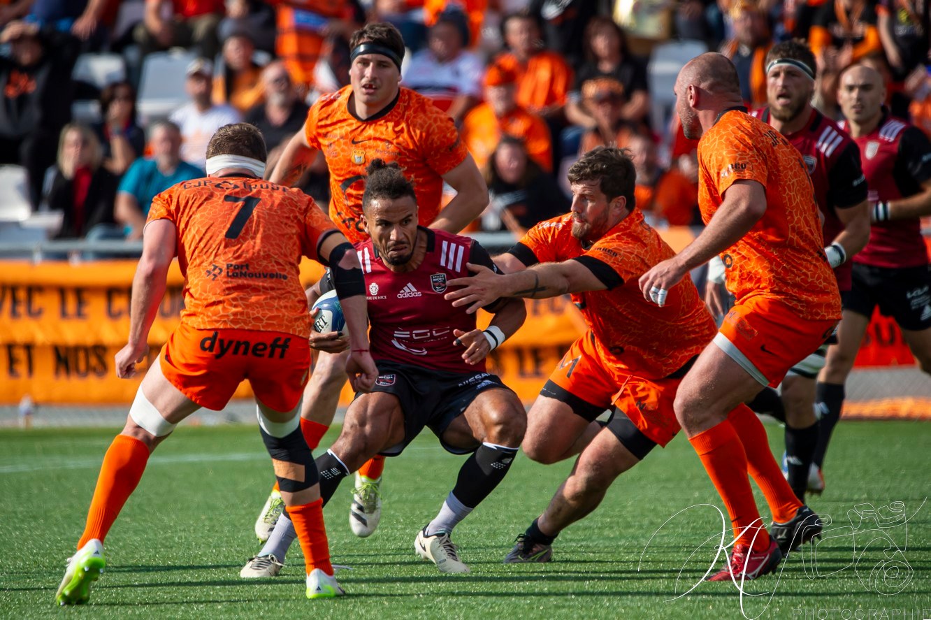  Stade niçois - Racing Club Narbonnais - Rugby - FFR 2024 - Finale Nationale - Nice (39) vs (30) Narbonne (#FFR24NATNICNAR05) Photo by: Karine Valentin | Siuxy Sports 2024-05-18