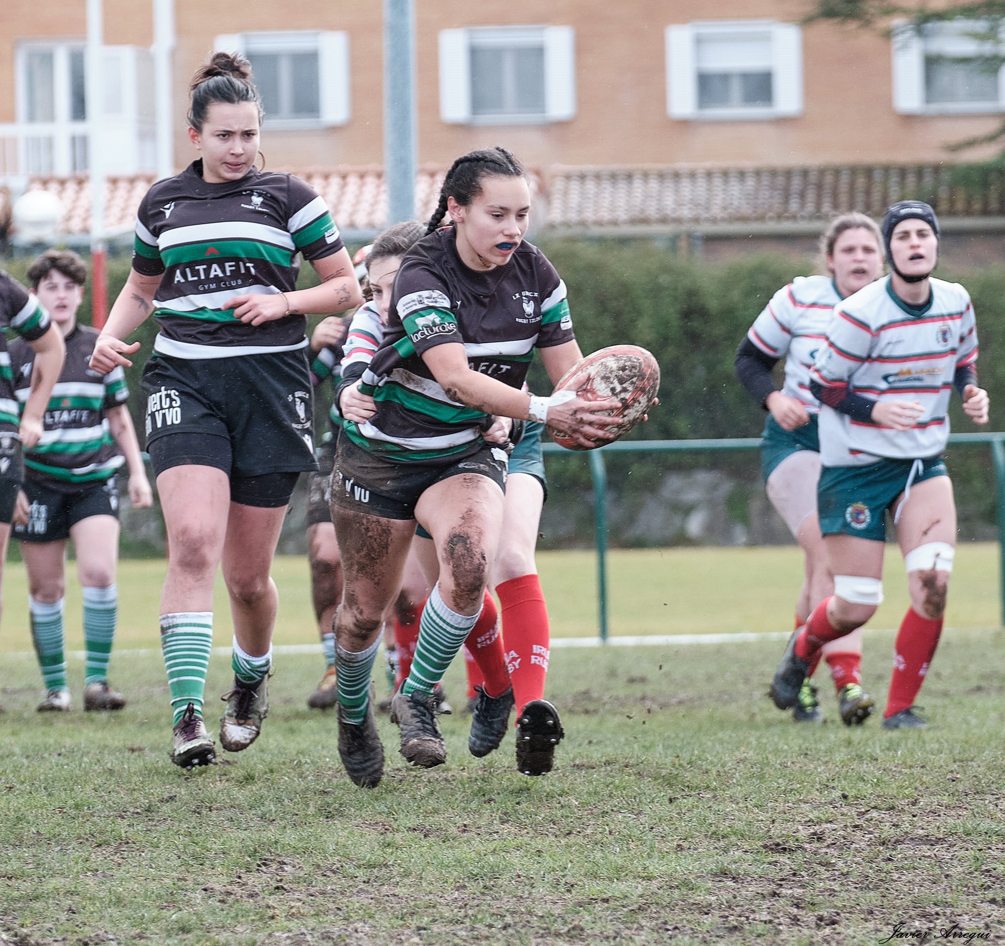  La Única Rugby Taldea - Iruña Rugby Club - Rugby - FER 2024 - La Unica RT vs Iruña Rugby Club - Neskak (#FER24UNIIRU02) Photo by: Javier Arregui | Siuxy Sports 2024-02-10