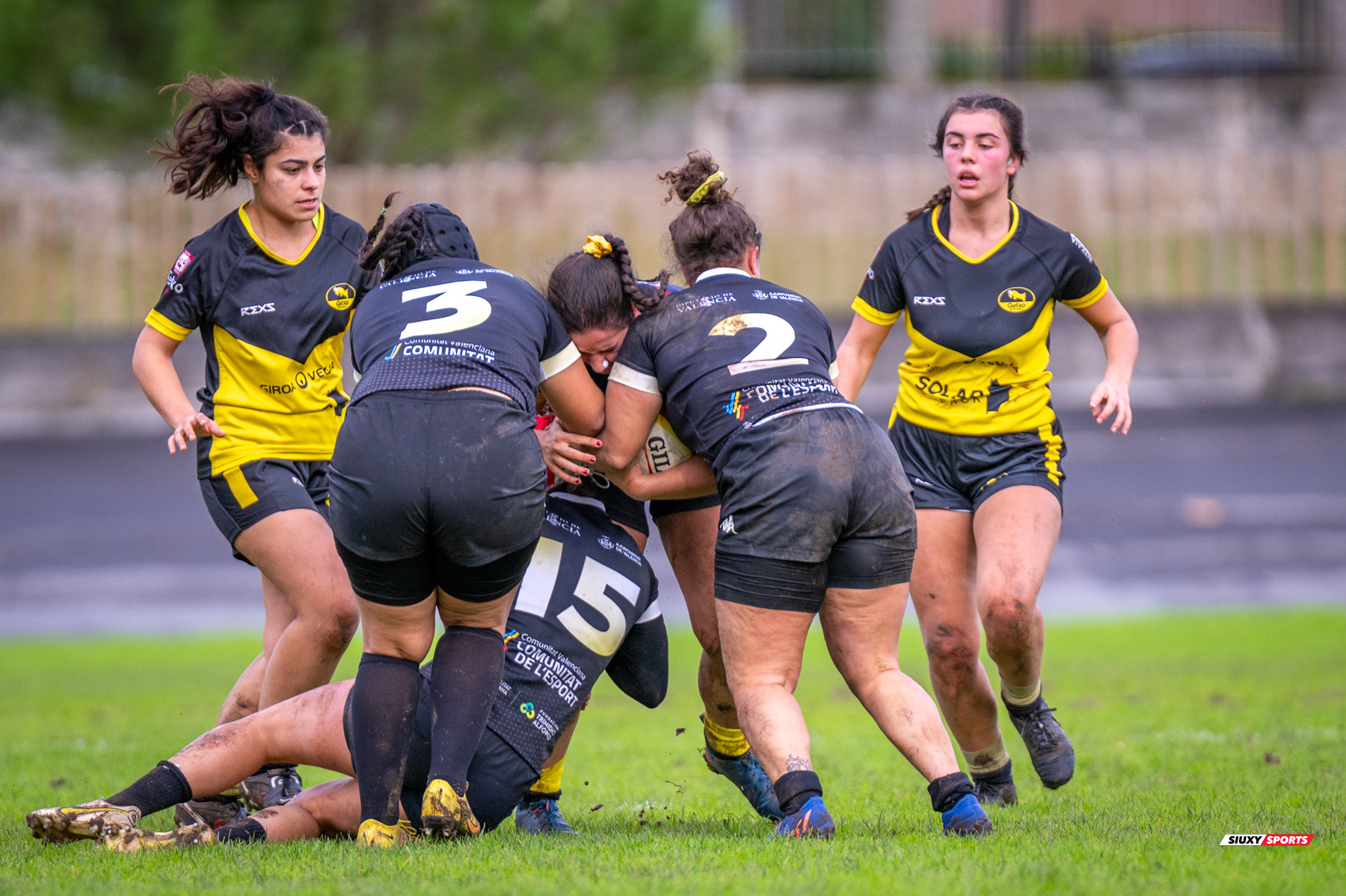  Getxo Artea Rugby Taldea - Rugby Turia - Rugby - FER 2023 - DHB F - Getxo Neskak Rt (25) vs (0) Rugby Turia (#FER23DHBGNRT12) Photo by: Fredy Monfoto | Siuxy Sports 2023-12-10