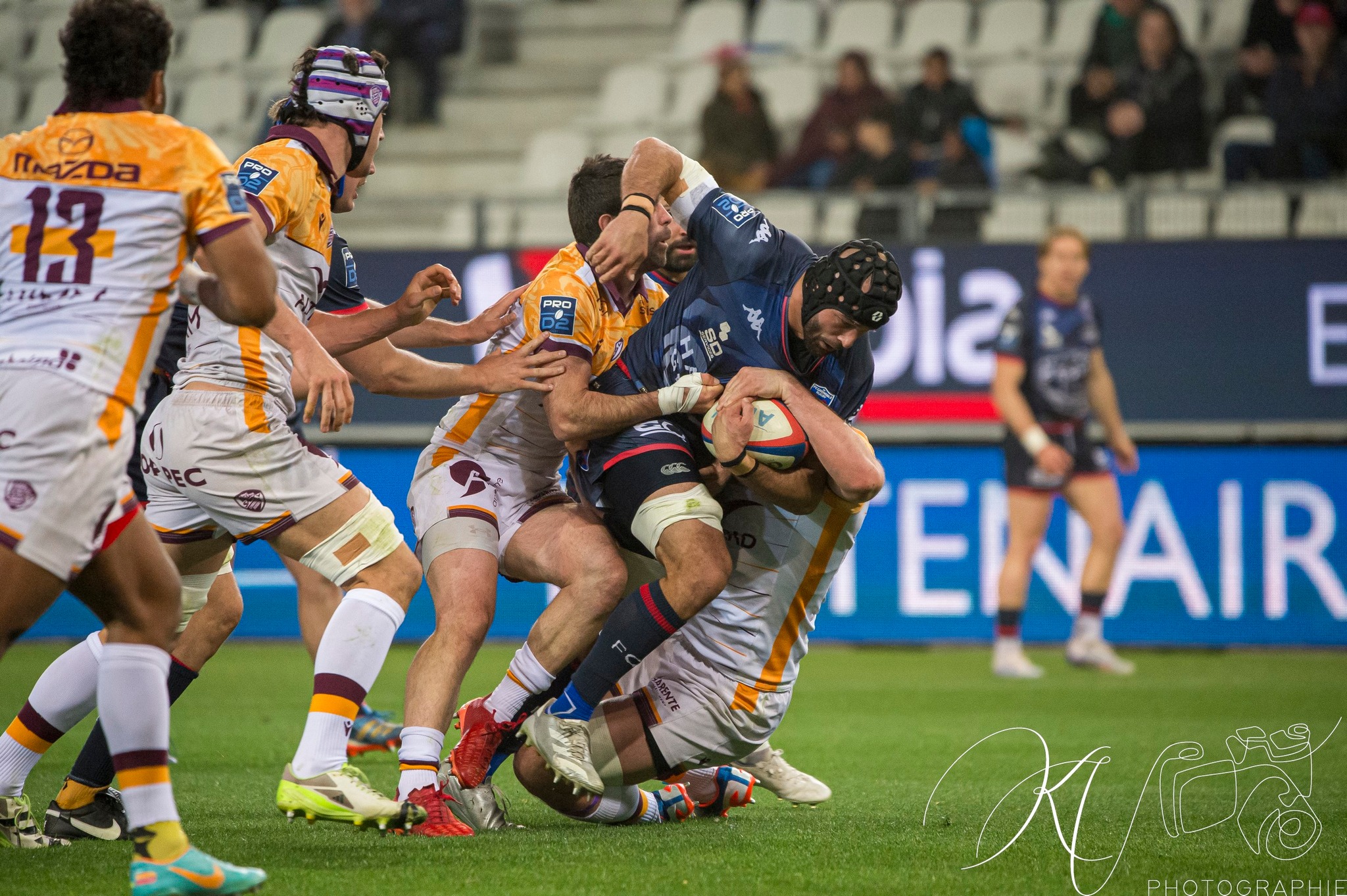  FC Grenoble Rugby - Soyaux Angoulême - Rugby - PRO D2 - FC Grenoble (21) vs (18) Soyaux Angouleme (#PD224FCGSAN03) Photo by: Karine Valentin | Siuxy Sports 2024-03-29