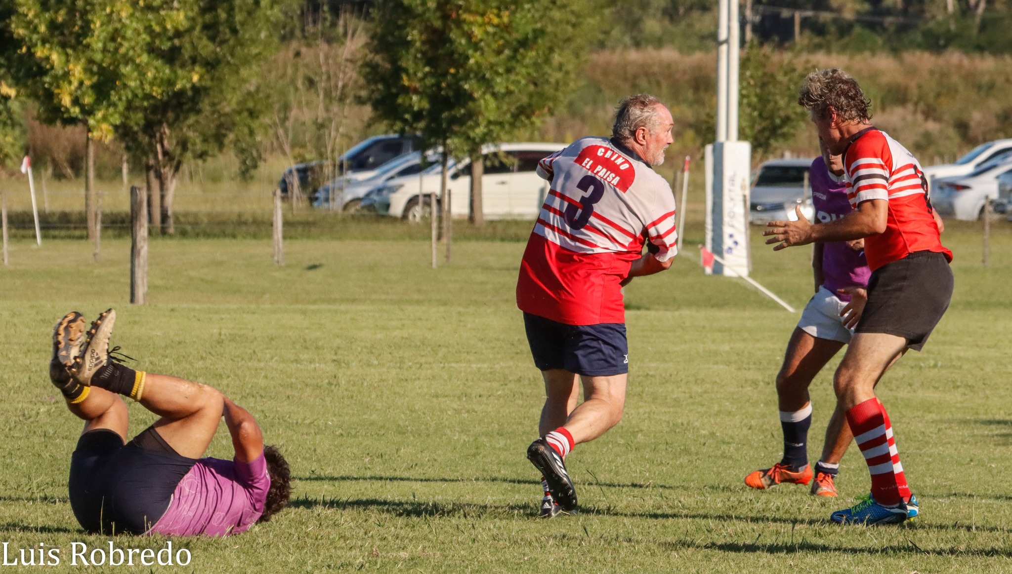  Areco Rugby Club - Club Champagnat - RugbyV - 6TO ENCUENTRO DE VETERANOS DEL ARECO RUGBY CLUB - Areco vs Champagnat (#2024ENCVETARCCHA03) Photo by: Luis Robredo | Siuxy Sports 2024-03-09