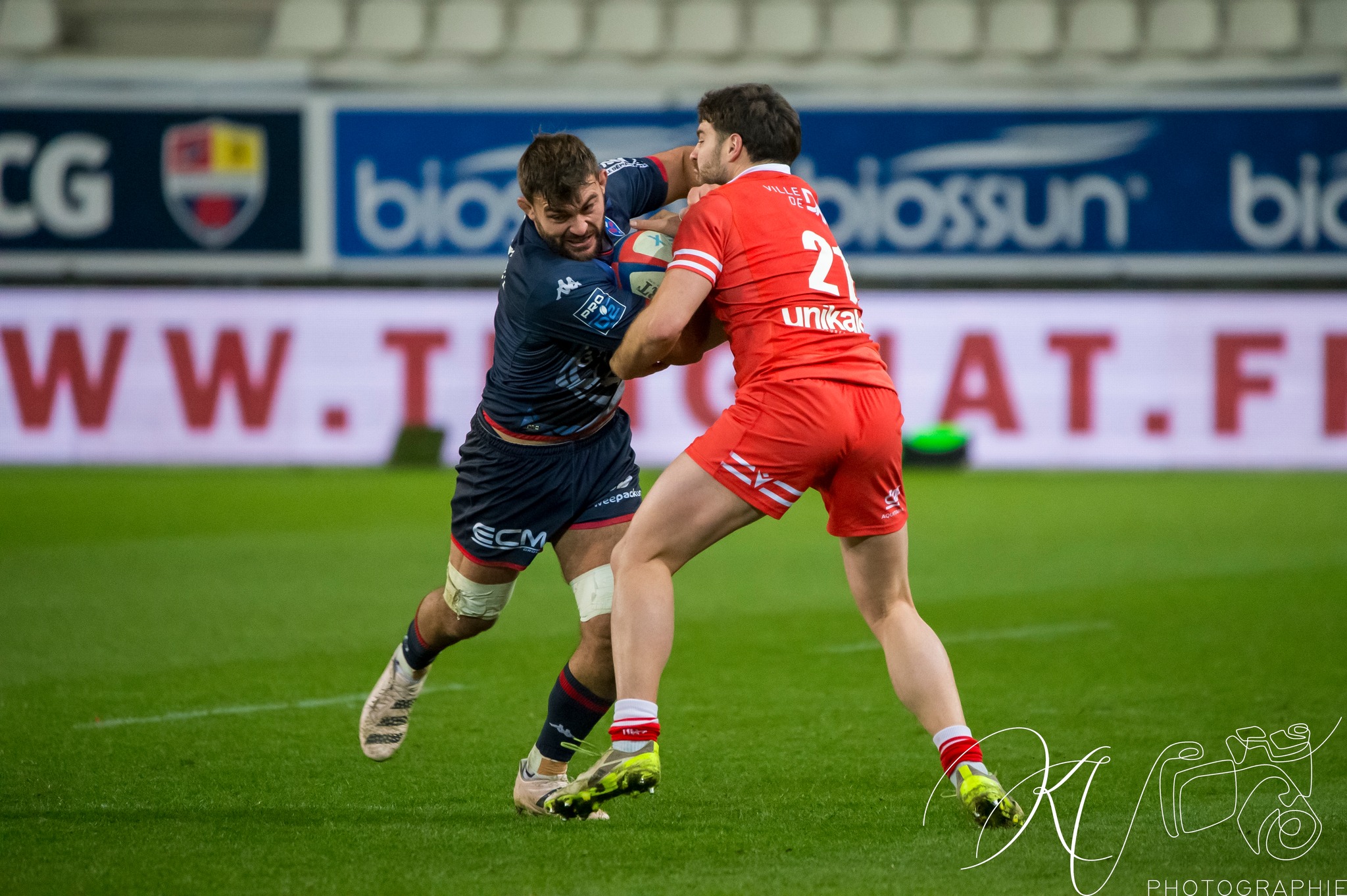  FC Grenoble Rugby - US Dax - Rugby - Pro D2 - FC Grenoble (24) vs (27) US Dax (#PD224FCGDAX01) Photo by: Karine Valentin | Siuxy Sports 2024-01-19