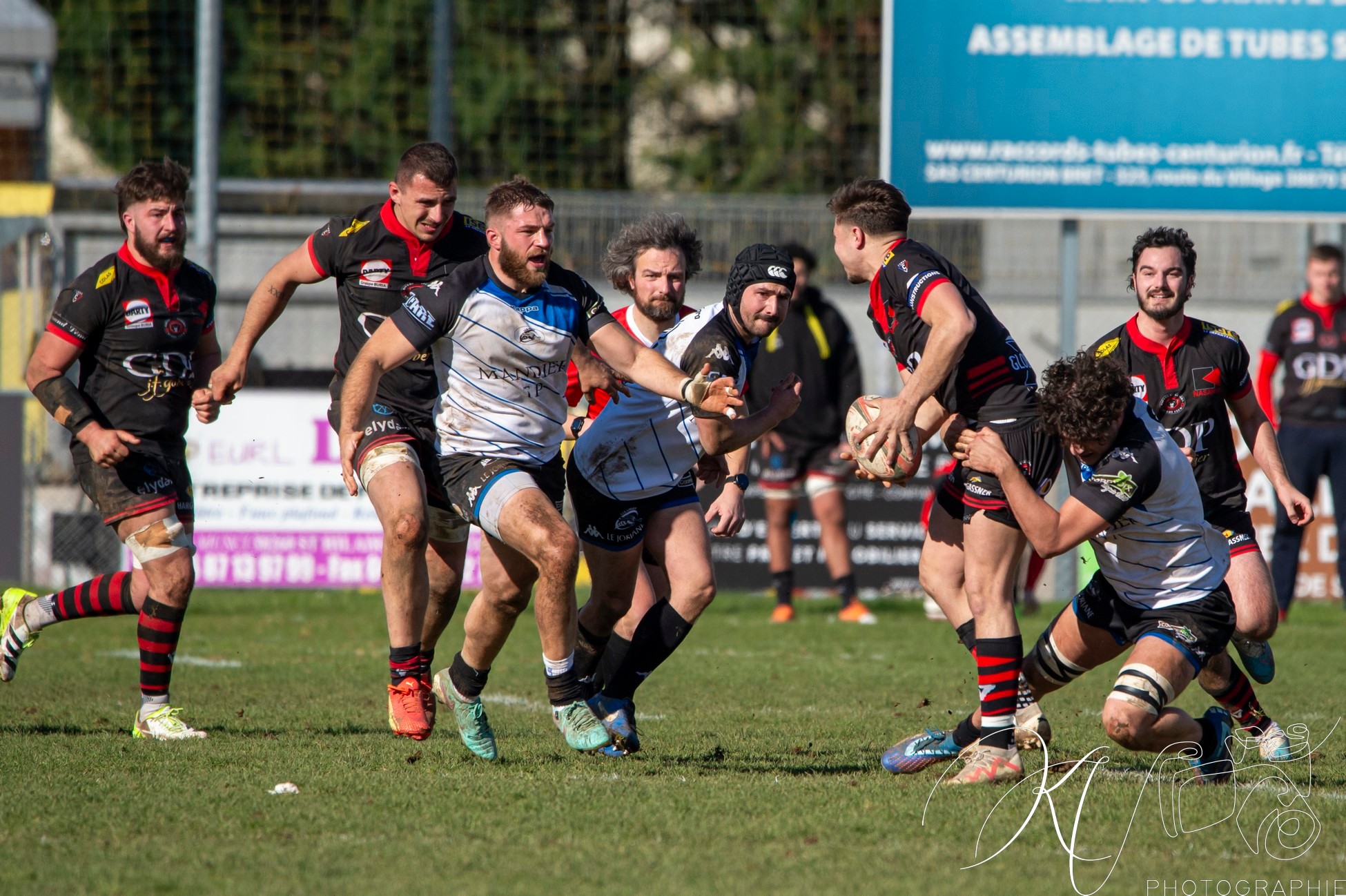  Bièvre Saint-Geoirs RC - US Vinay - Rugby - Fed2 2024 - Bièvre Saint-Geoirs RC (14) vs (26) US Vinay (#F224BSGUSV03) Photo by: Karine Valentin | Siuxy Sports 2024-03-09