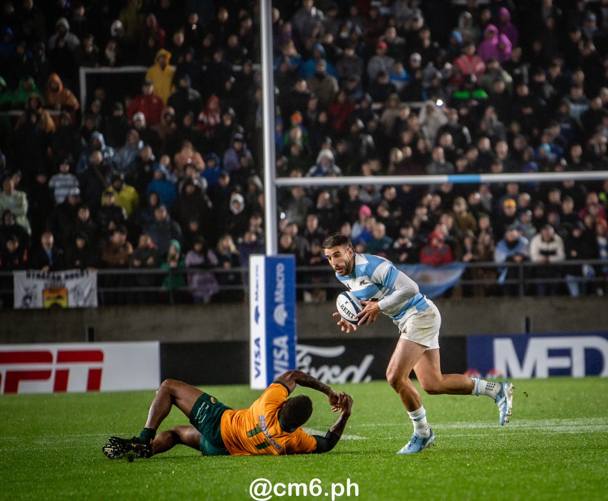  Selección Argentina de Rugby XV - Australia national rugby union team (M) - Rugby - Rugby Championship 2024 - Argentina Pumas (19) vs (20) Australia Wallabies (#CHAMP24R3ARGAUS) Photo by: Christian Mas | Siuxy Sports 2024-08-31