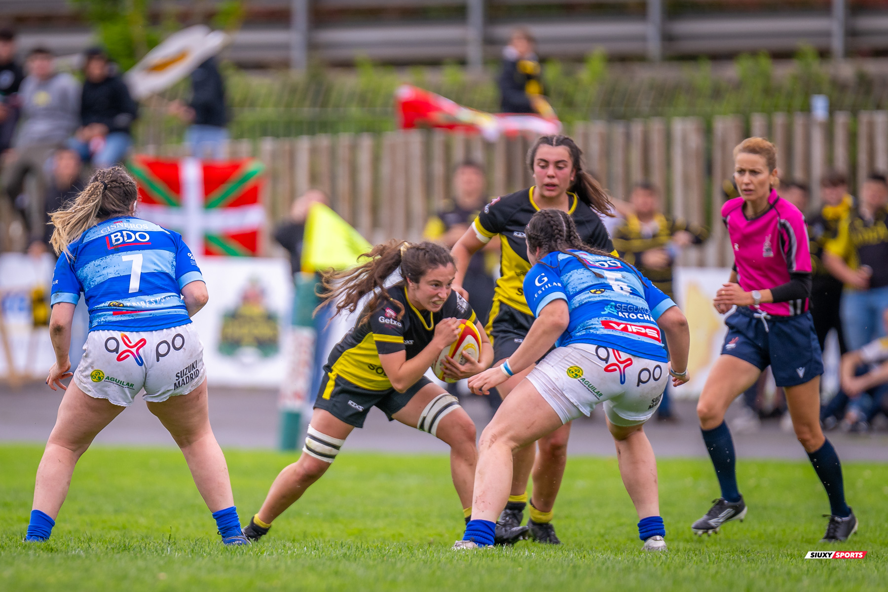  Getxo Artea Rugby Taldea - Club de Rugby Cisneros - Rugby - FER 2024 - Final ascenso DH Fem - Getxo ART (27) vs (12) CR Cisneros (#FER24GETCIS05) Photo by: Fredy Monfoto | Siuxy Sports 2024-05-19