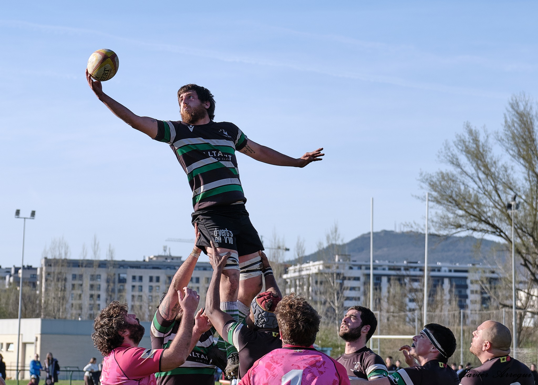 Talla SAMB ALDASORO -  La Única Rugby Taldea - Uribealdea Rugby Kirol Elkartea - Rugby - FER 2024 - DHB - La Unica RT (41) vs (9) Uribealdea Rugby - Reel 2 (#FER24DHBUNIURI02) Photo by: Javier Arregui | Siuxy Sports 2024-03-23