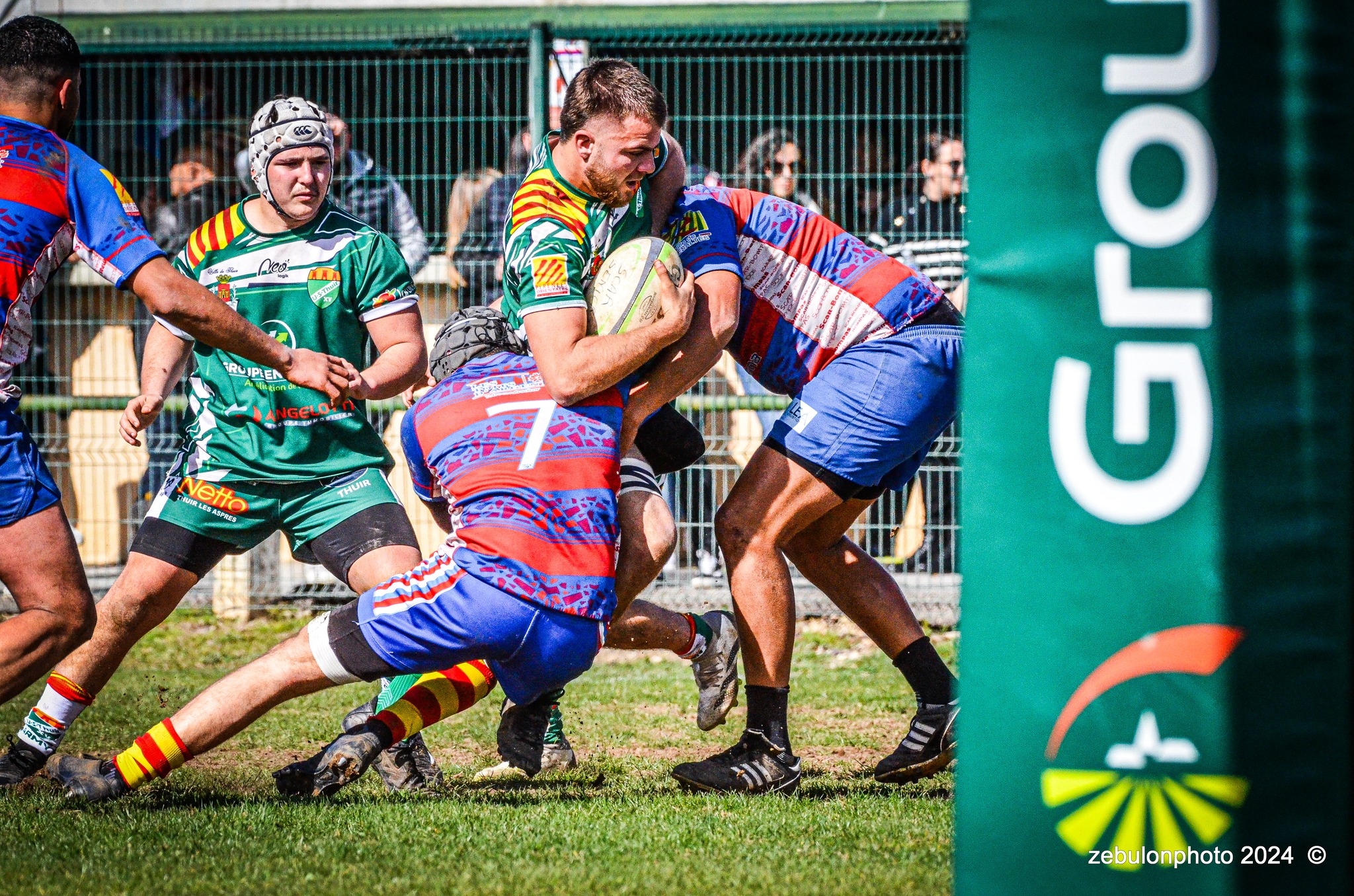  SCAR ESC-BAC - US Thuirinoise - Rugby - Fed3 2024 - SCAR ESC-BAC vs US Thuirinoise - R       (#F324SEBUSTR03) Photo by: Photo Zebulon | Siuxy Sports 2024-03-09
