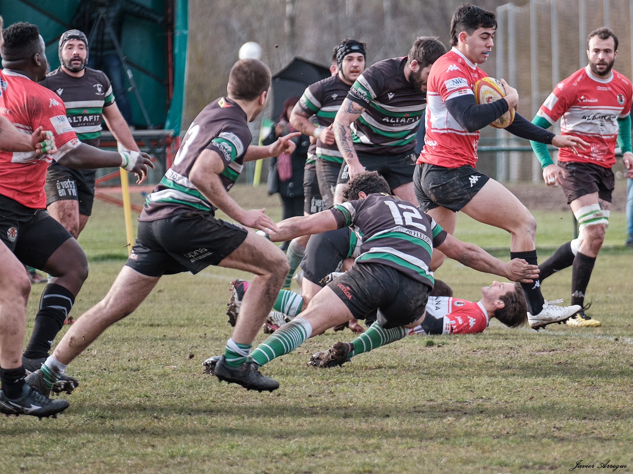  La Única Rugby Taldea - Gernika Rugby Taldea - Rugby - FER 2024 - DHB - La Unica RT (10) vs (31) Gernika RT - Reel 2 (#FER24DHBUNIGER23) Photo by: Javier Arregui | Siuxy Sports 2024-03-09