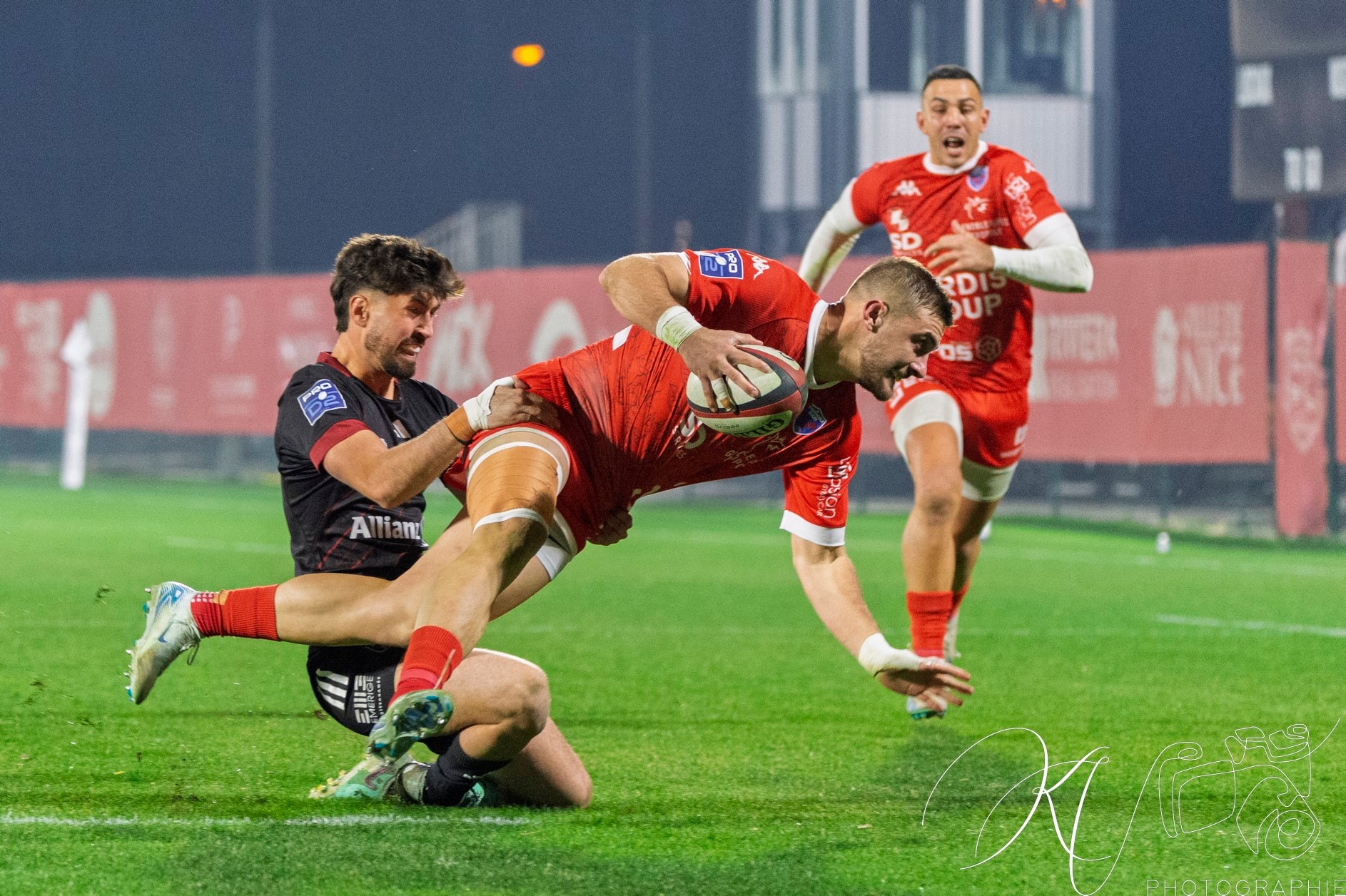  Stade niçois - FC Grenoble Rugby - Rugby - FFR 2024 Fed2 - Stade Niçois (18) vs (49) Grenoble Rugby (#FFR24FsSTGFC12) Photo by: Karine Valentin | Siuxy Sports 2024-12-20