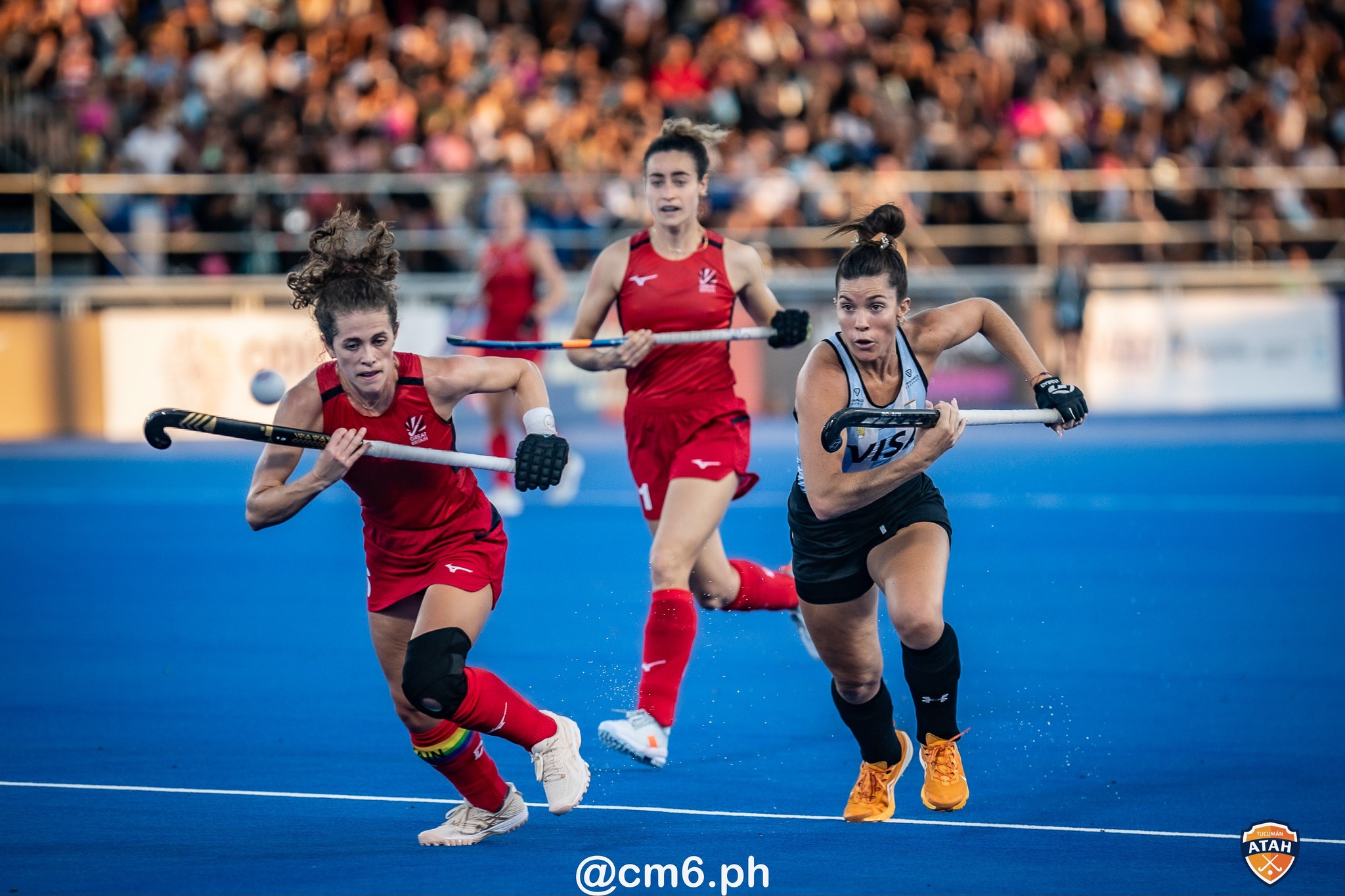  Selección femenina de hockey sobre césped de Argentina - England women's national field hockey team - Field hockey - FIH Pro League Fem 2023-2024 - Argentina (1) vs (1) Great Britain (#FIHPF23ARGGBR12) Photo by: Christian Mas | Siuxy Sports 2023-12-06