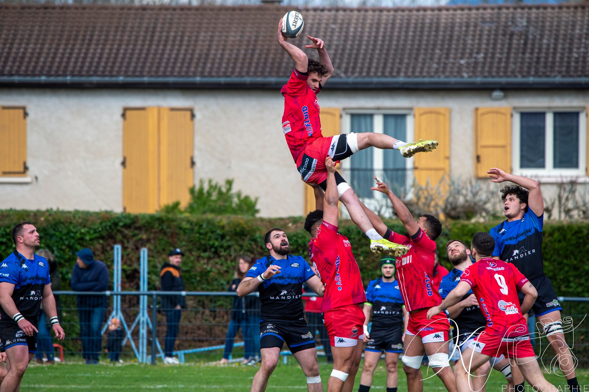  US Vinay - Stade Olympique Voironnais - Rugby - FFR 2024 Fed2 - US Vinay (27) vs (20) S.O. Voironnais (#FFR24F2USVSOV03) Photo by: Karine Valentin | Siuxy Sports 2024-03-24