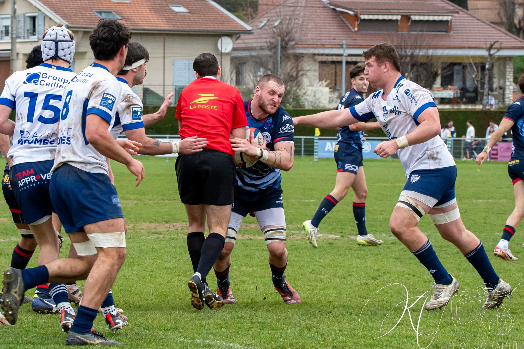  FC Grenoble Rugby - US Colomiers - Rugby - 2024 Espoirs - FC Grenoble (19) vs (13) US Colomiers (#ESP24FCGUSC03) Photo by: Karine Valentin | Siuxy Sports 2024-03-17