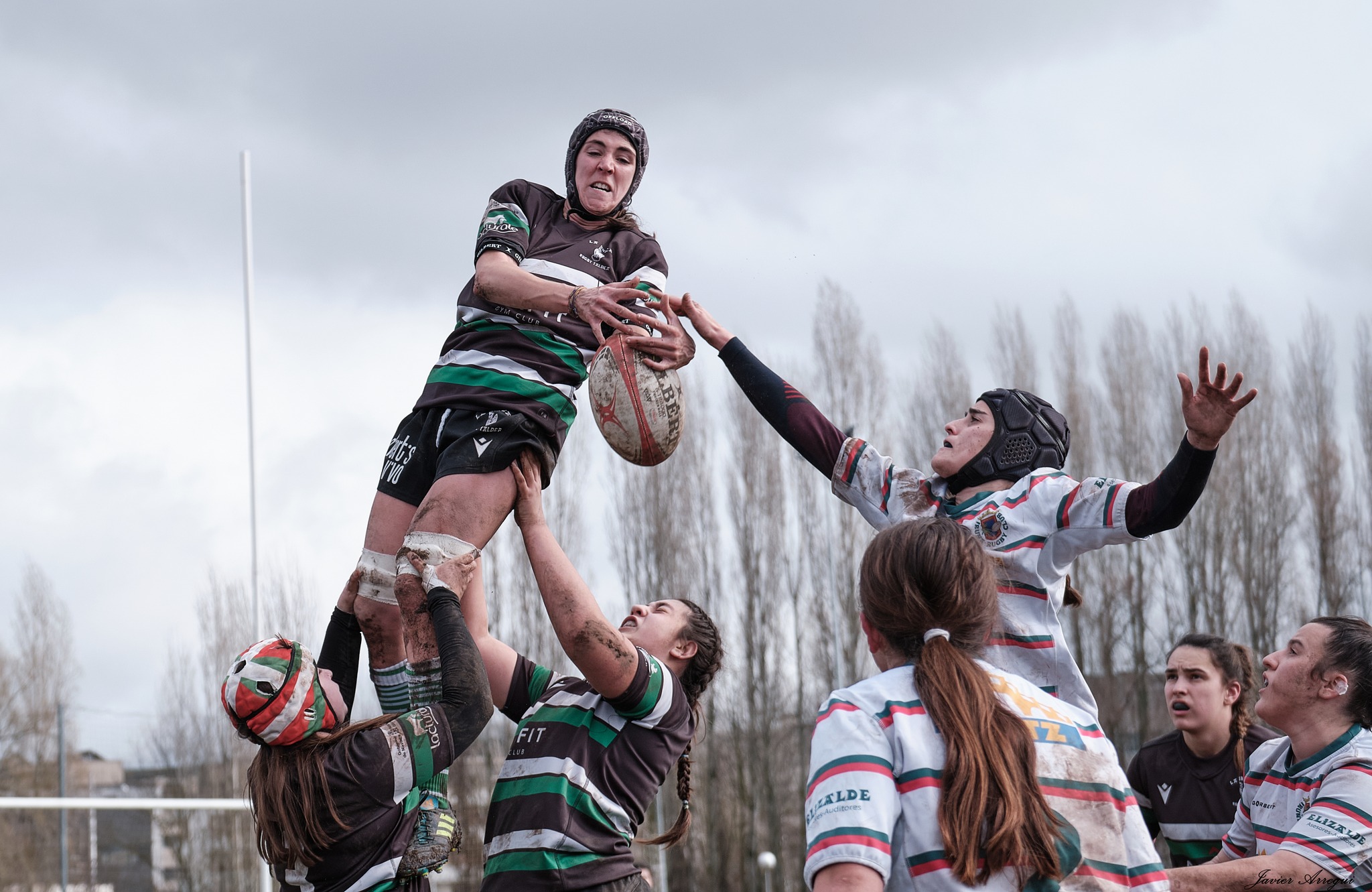  La Única Rugby Taldea - Iruña Rugby Club - Rugby - FER 2024 - La Unica RT vs Iruña Rugby Club - Neskak (#FER24UNIIRU02) Photo by: Javier Arregui | Siuxy Sports 2024-02-10