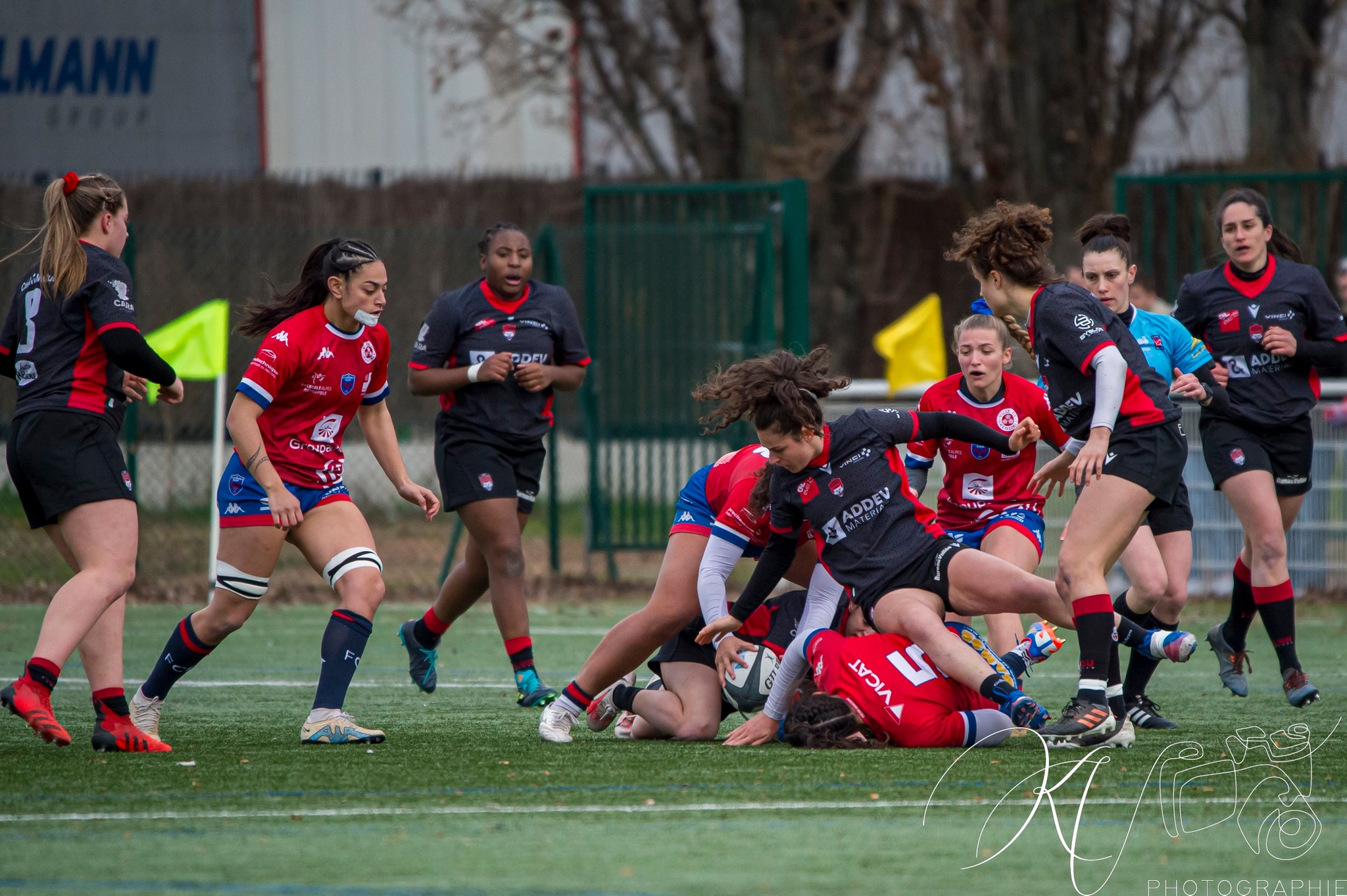  Lyon Olympique Universitaire - FC Grenoble Rugby - Rugby - Elite 1 2023 - Lyon O.U. (39) vs (14) FC Grenoble (#EL124LOUFCG02) Photo by: Karine Valentin | Siuxy Sports 2024-02-24