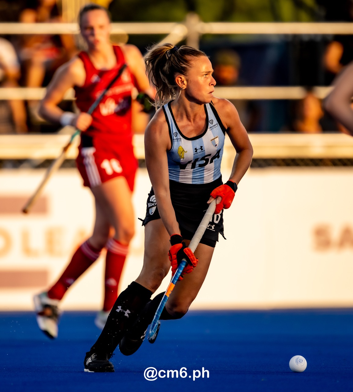 Victoria SAUZE VALDEZ -  Selección femenina de hockey sobre césped de Argentina - England women's national field hockey team - Field hockey - FIH PRO LEAGUE 2022-2023 - Argentina(3) vs (0) Great Britain (#FIHPF22ARGGBR12) Photo by: Christian Mas | Siuxy Sports 2022-12-15