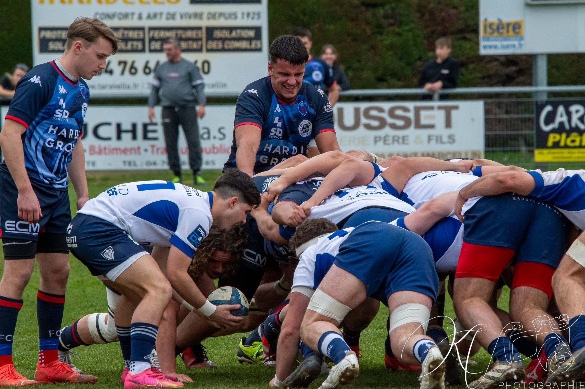  FC Grenoble Rugby - US Colomiers - Rugby - 2024 Espoirs - FC Grenoble (19) vs (13) US Colomiers (#ESP24FCGUSC03) Photo by: Karine Valentin | Siuxy Sports 2024-03-17
