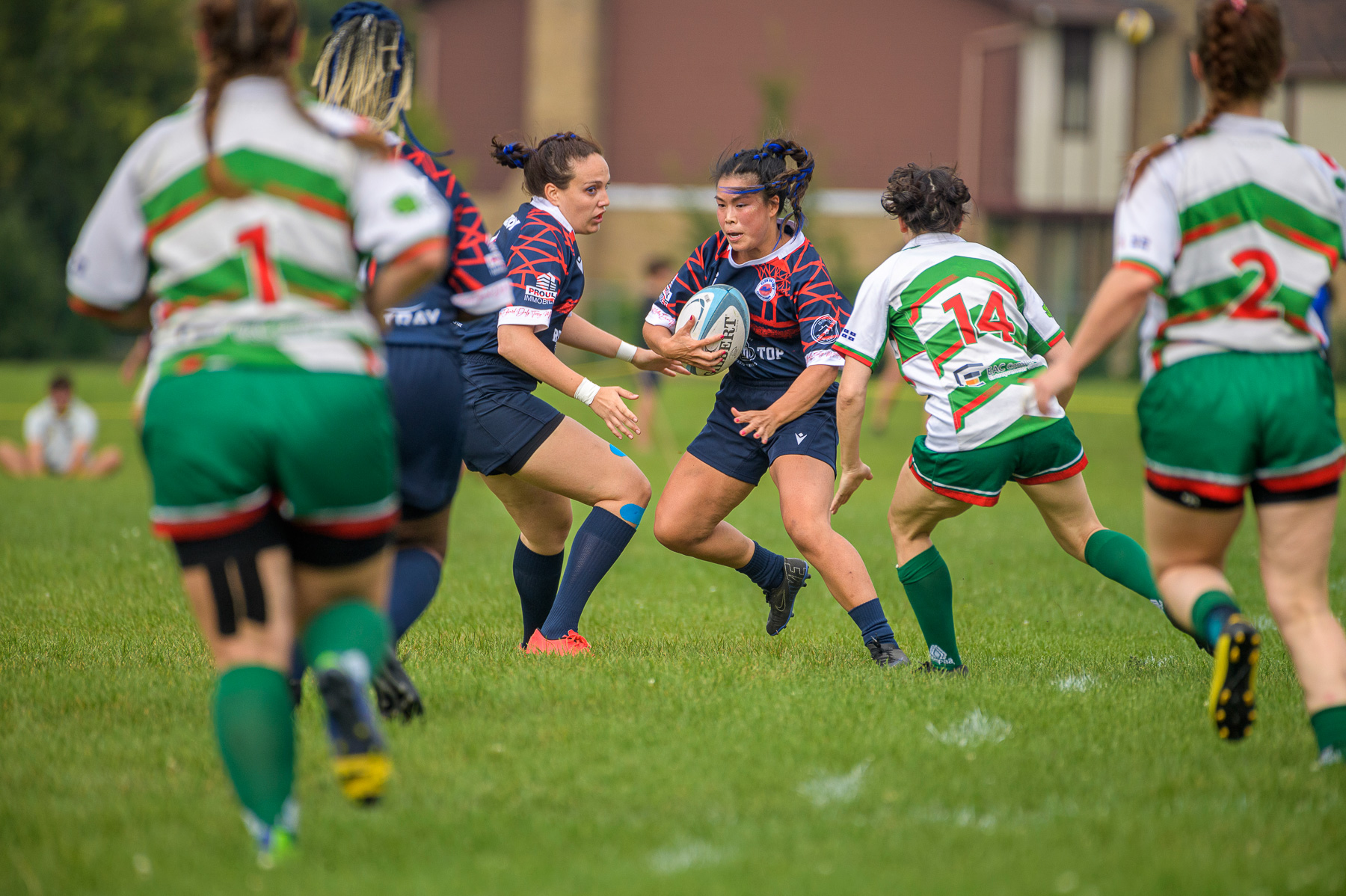  Braves de Trois-Rivières - Rugby Club de Montréal - Rugby - RQ 2024 - Finales - LPR2 F - Trois-Rivières vs RCM (#RQ24FLPR2FTRRCM) Photo by: Simon Duquette | Siuxy Sports 2024-08-17
