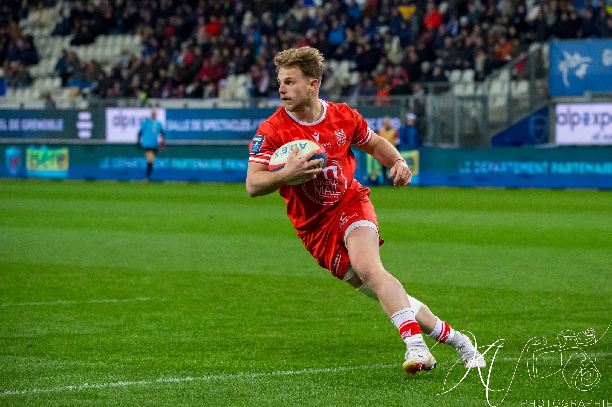  FC Grenoble Rugby - US Dax - Rugby - Pro D2 - FC Grenoble (24) vs (27) US Dax (#PD224FCGDAX01) Photo by: Karine Valentin | Siuxy Sports 2024-01-19