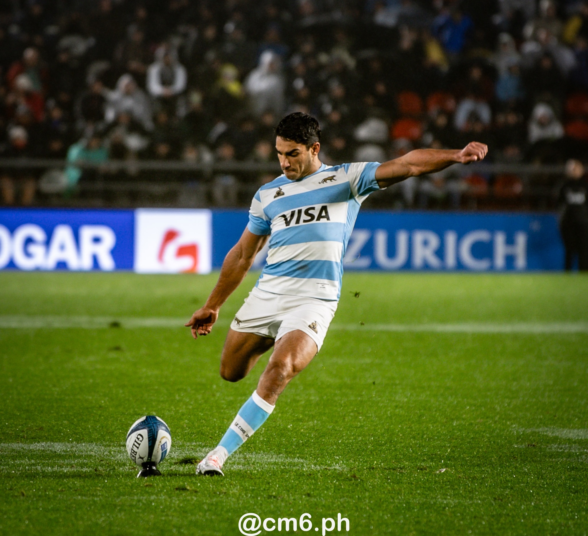 Santiago CARRERAS -  Selección Argentina de Rugby XV - Australia national rugby union team (M) - Rugby - Rugby Championship 2024 - Argentina Pumas (19) vs (20) Australia Wallabies (#CHAMP24R3ARGAUS) Photo by: Christian Mas | Siuxy Sports 2024-08-31