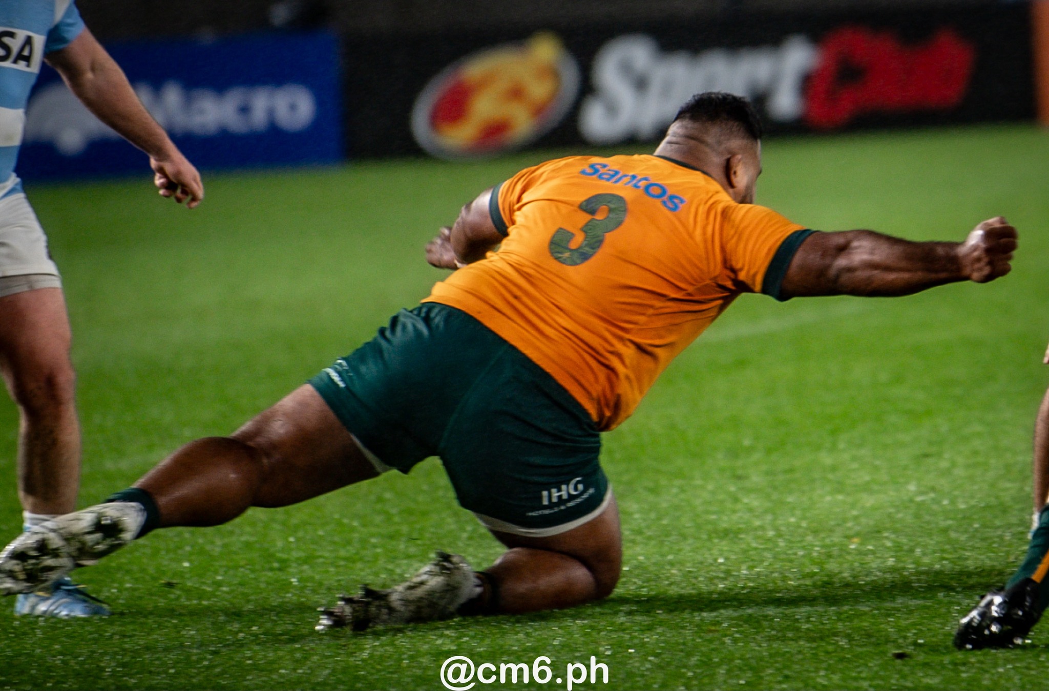  Selección Argentina de Rugby XV - Australia national rugby union team (M) - Rugby - Rugby Championship 2024 - Argentina Pumas (19) vs (20) Australia Wallabies (#CHAMP24R3ARGAUS) Photo by: Christian Mas | Siuxy Sports 2024-08-31
