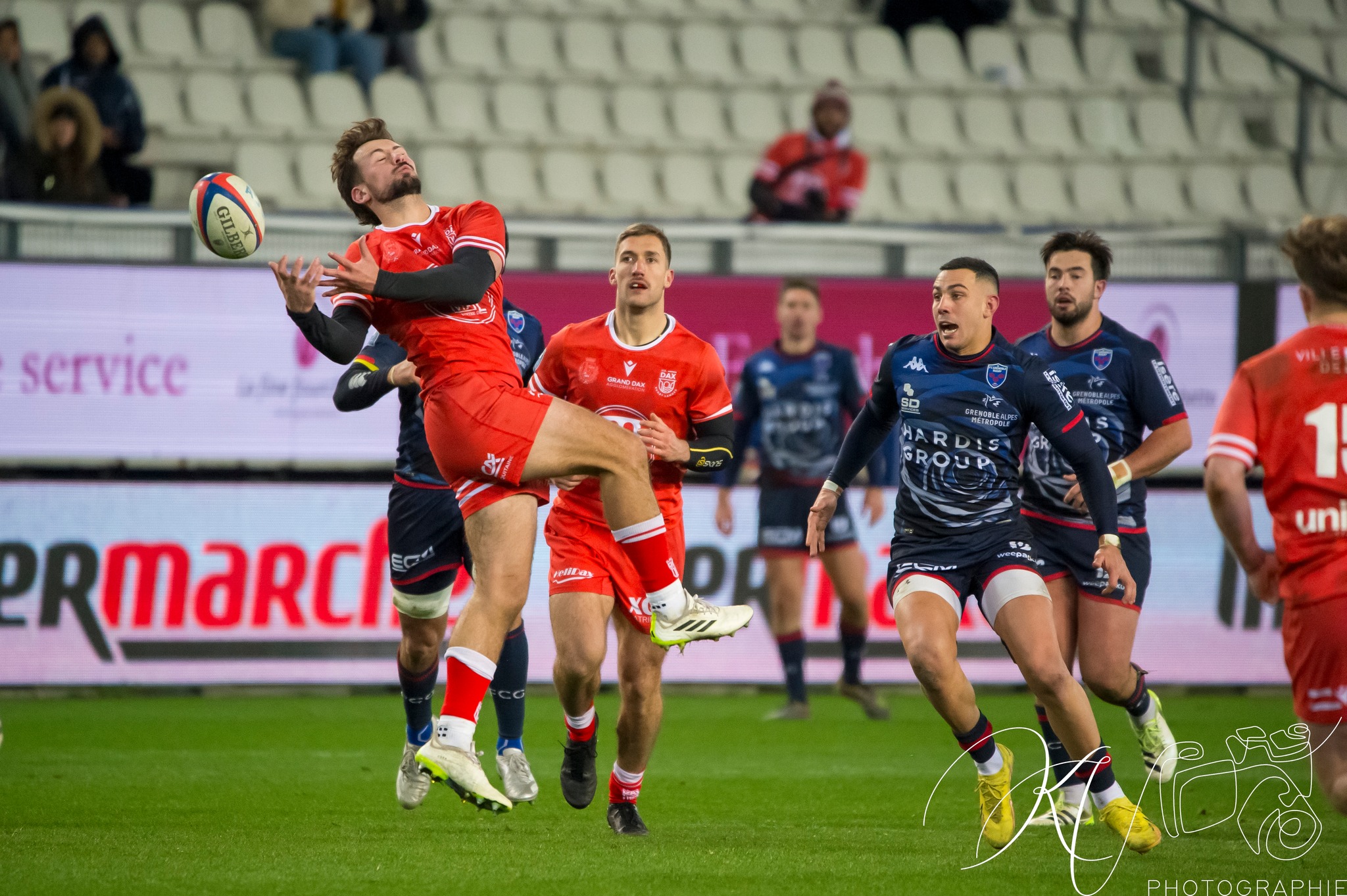  FC Grenoble Rugby - US Dax - Rugby - Pro D2 - FC Grenoble (24) vs (27) US Dax (#PD224FCGDAX01) Photo by: Karine Valentin | Siuxy Sports 2024-01-19