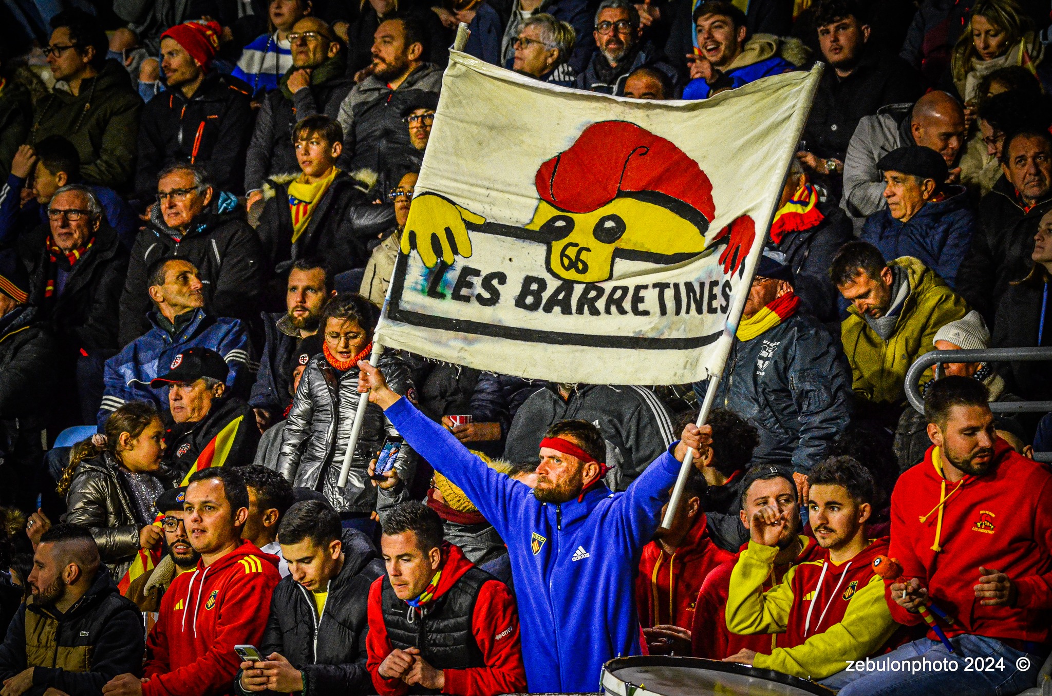  US Arlequins Perpignanais - RC Toulonnais - Rugby - TOP 14 - Perpignan (27) vs (17) RC Toulonnais (#TOP1424USAPRCT03) Photo by: Photo Zebulon | Siuxy Sports 2024-03-09