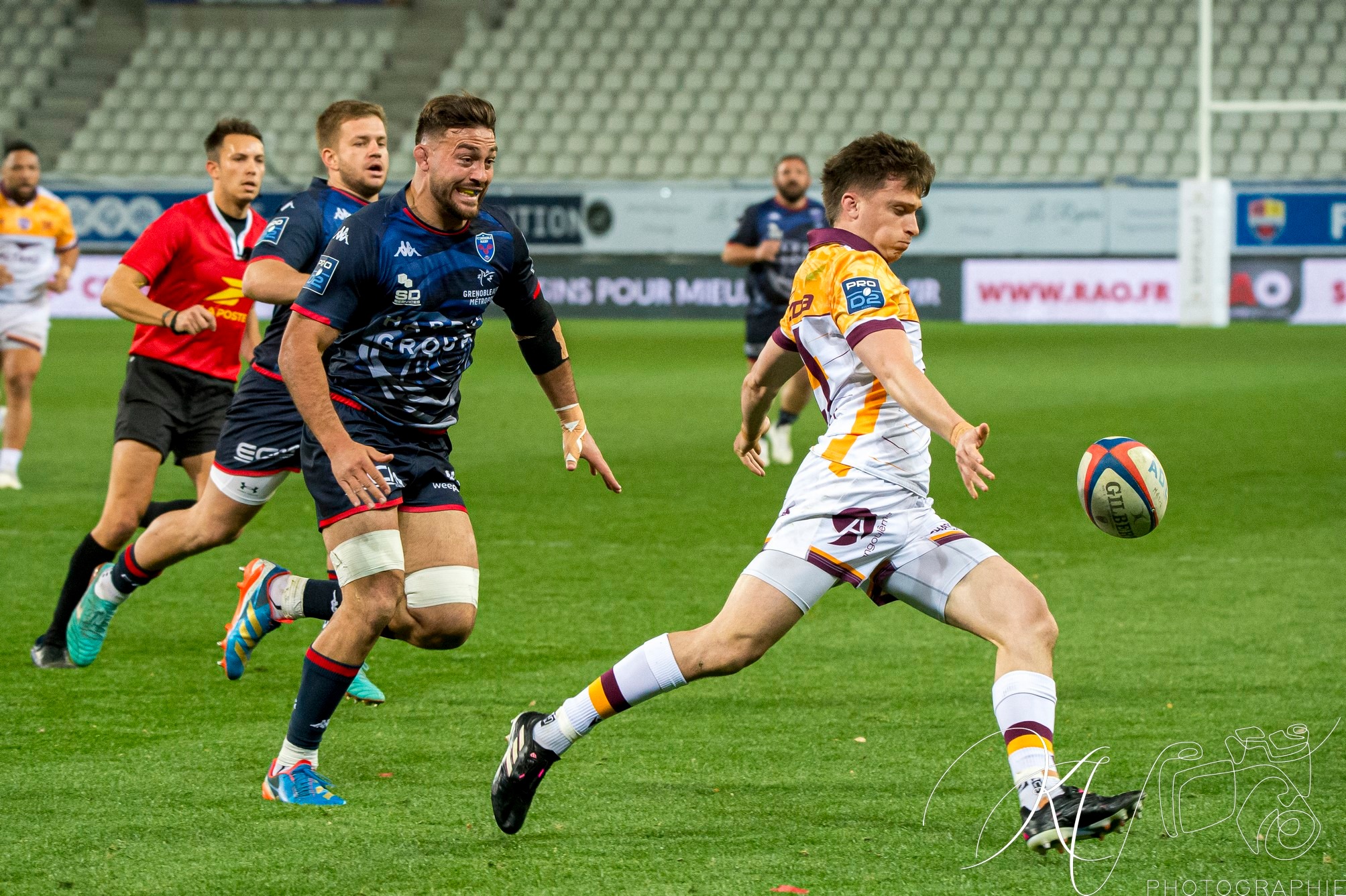  FC Grenoble Rugby - Soyaux Angoulême - Rugby - PRO D2 - FC Grenoble (21) vs (18) Soyaux Angouleme (#PD224FCGSAN03) Photo by: Karine Valentin | Siuxy Sports 2024-03-29