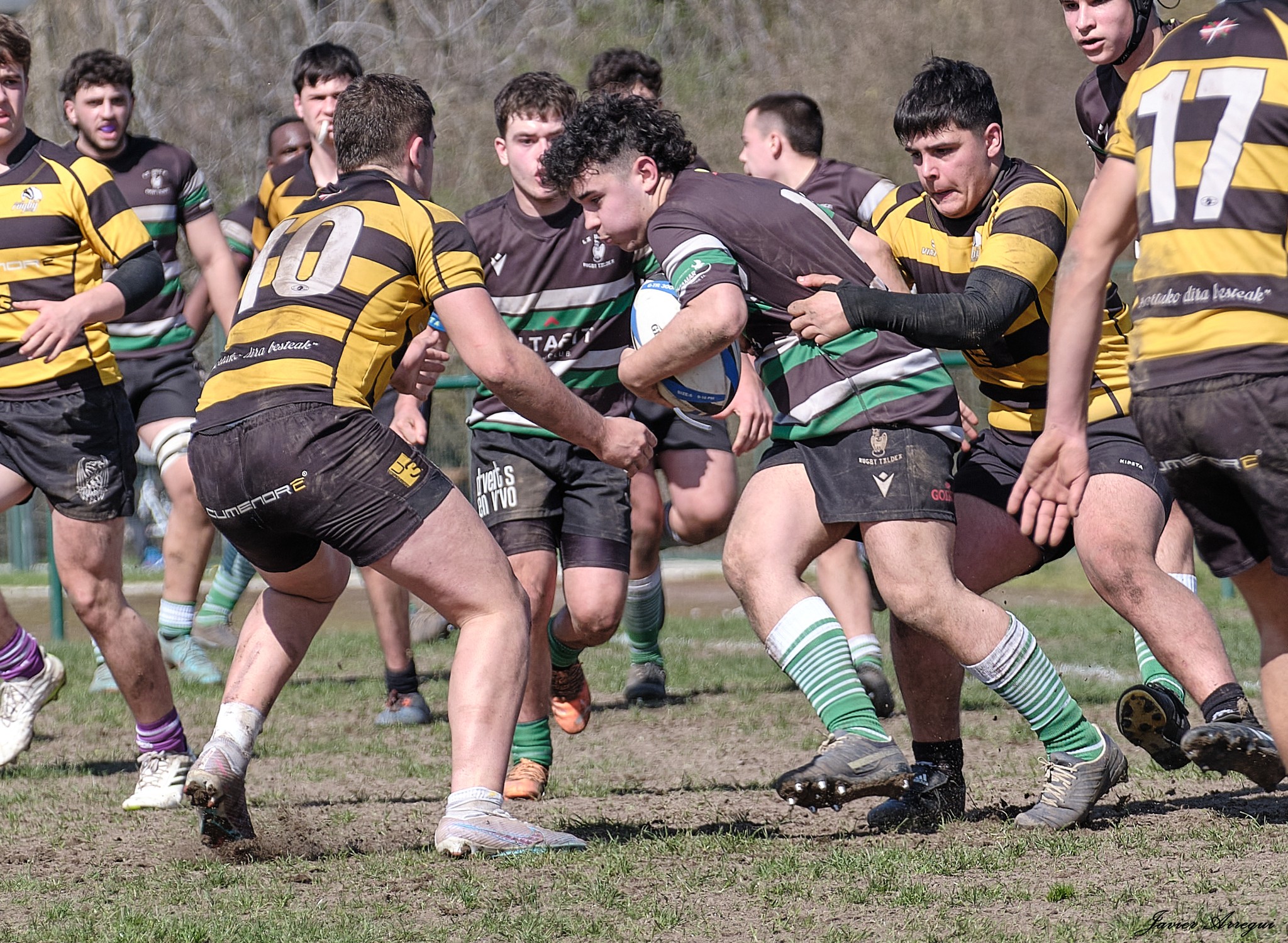  La Única Rugby Taldea - Elorrio Rugby Taldea - Rugby - FER 2024 - Sub18 - La Unica RT vs Elorrio RT (#FER24s18UNIELO03) Photo by: Javier Arregui | Siuxy Sports 2024-03-16