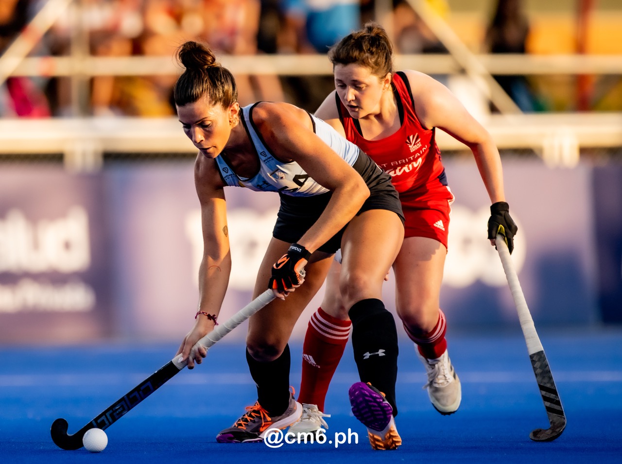 Agustina ALBERTARRIO -  Selección femenina de hockey sobre césped de Argentina - England women's national field hockey team - Field hockey - FIH PRO LEAGUE 2022-2023 - Argentina(3) vs (0) Great Britain (#FIHPF22ARGGBR12) Photo by: Christian Mas | Siuxy Sports 2022-12-15