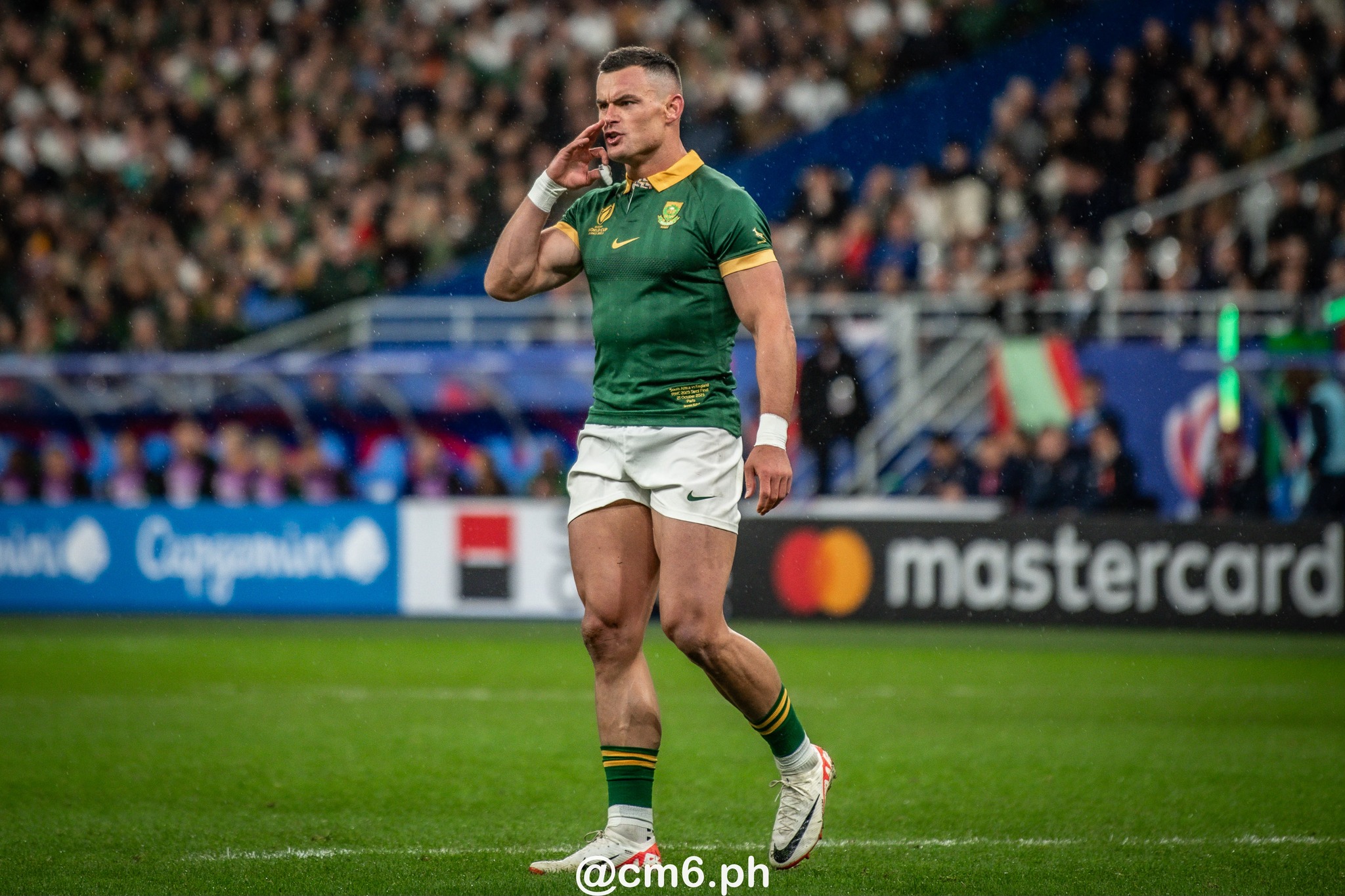  England national rugby union team - South Africa national rugby union team - Rugby - RWC 2023 - England (15) vs (16) South Africa (#RWC23ENGSAF10) Photo by: Christian Mas | Siuxy Sports 2023-10-21