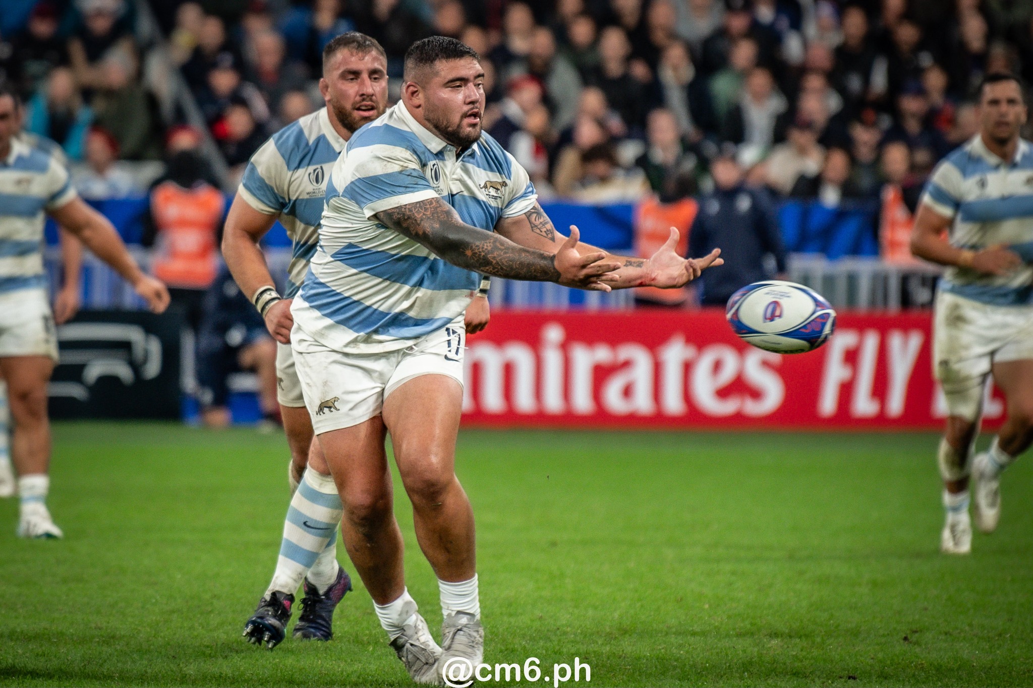  Selección Argentina de Rugby XV - New Zealand national rugby union team - Rugby - RWC 2023 - Semi final - Los Pumas (6) vs (44) All Blacks (#RWC23ARGNZL10) Photo by: Christian Mas | Siuxy Sports 2023-10-27