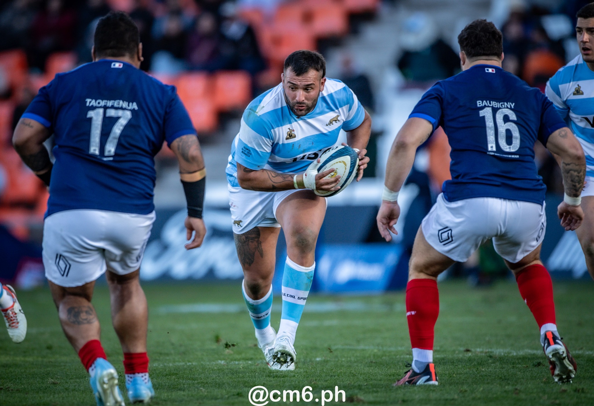 Lucio SORDONI -  Selección Argentina de Rugby XV - Équipe de France de rugby à XV - Rugby - 2024 - Los Pumas - Argentina (13) vs (28) Francia (#2024PUMFRA07) Photo by: Christian Mas | Siuxy Sports 2024-07-06