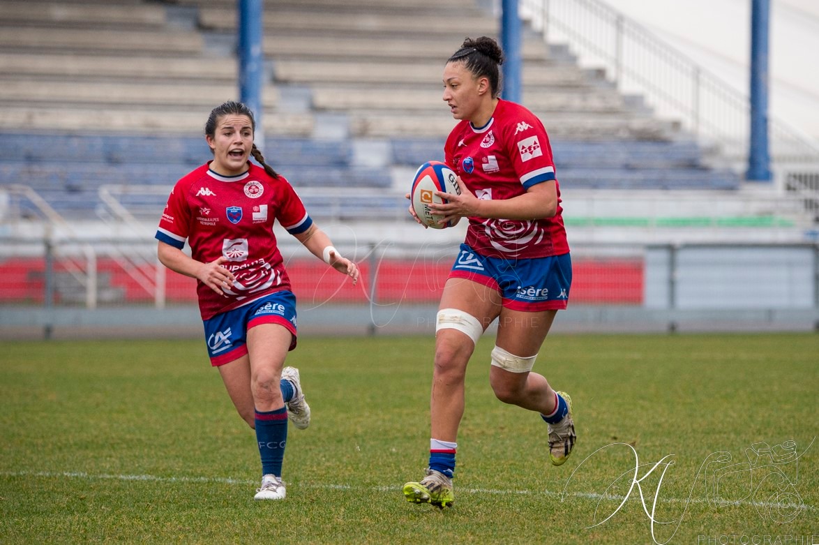  FC Grenoble Rugby - Stade Toulousain - Rugby - FFR 2024 - Élite 1 Fém - FC Grenoble (15) vs (15) Stade Toulousain RF (#FFR24E1FFCGST12) Photo by: Karine Valentin | Siuxy Sports 2024-12-07