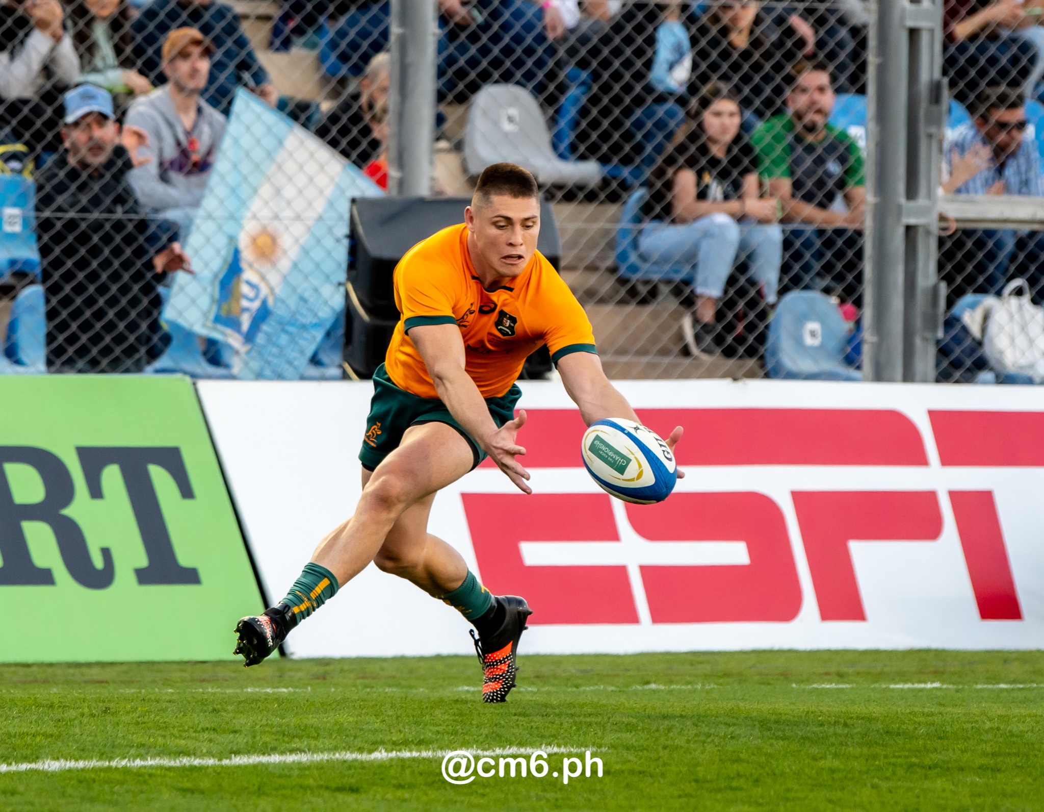  Selección Argentina de Rugby XV - Australia national rugby union team (M) - Rugby - Rugby Championship - Pumas (26) vs (41) Australia - Mendoza - Reel A (#RCH22ARGAUSa07) Photo by: Christian Mas | Siuxy Sports 2022-07-06