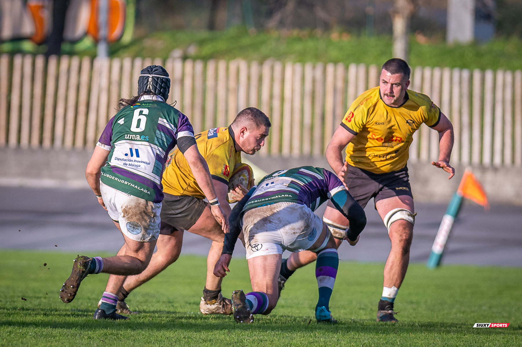 Mattew Edward BROADBENT -  Getxo Artea Rugby Taldea - Club Rugby Málaga - Rugby - FER 2024 - DHB - Getxo RT (52) vs (10) CR Malaga (#FER24DGBGETMAL02) Photo by: Fredy Monfoto | Siuxy Sports 2024-02-10